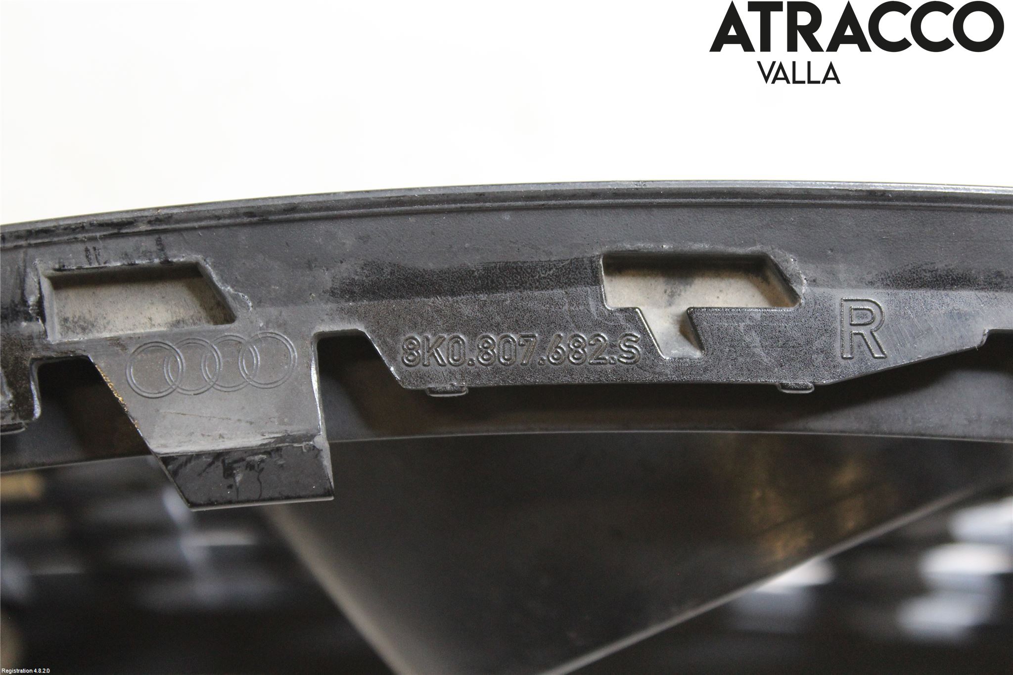 Audi A4 12-15 Støtfanger Grill-Utfylling