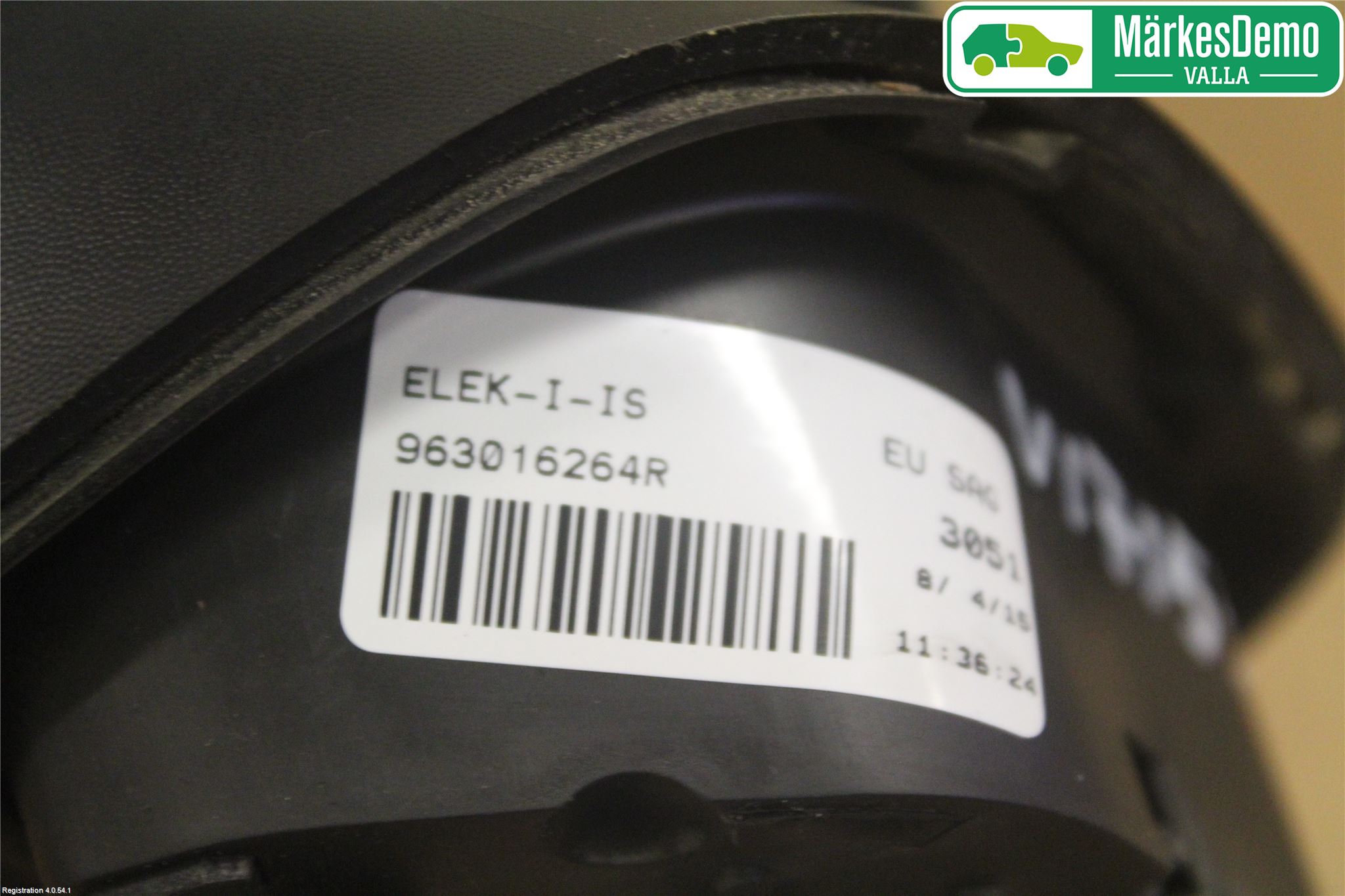 Renault CLIO IV 12-16 Speil H M-El Justering