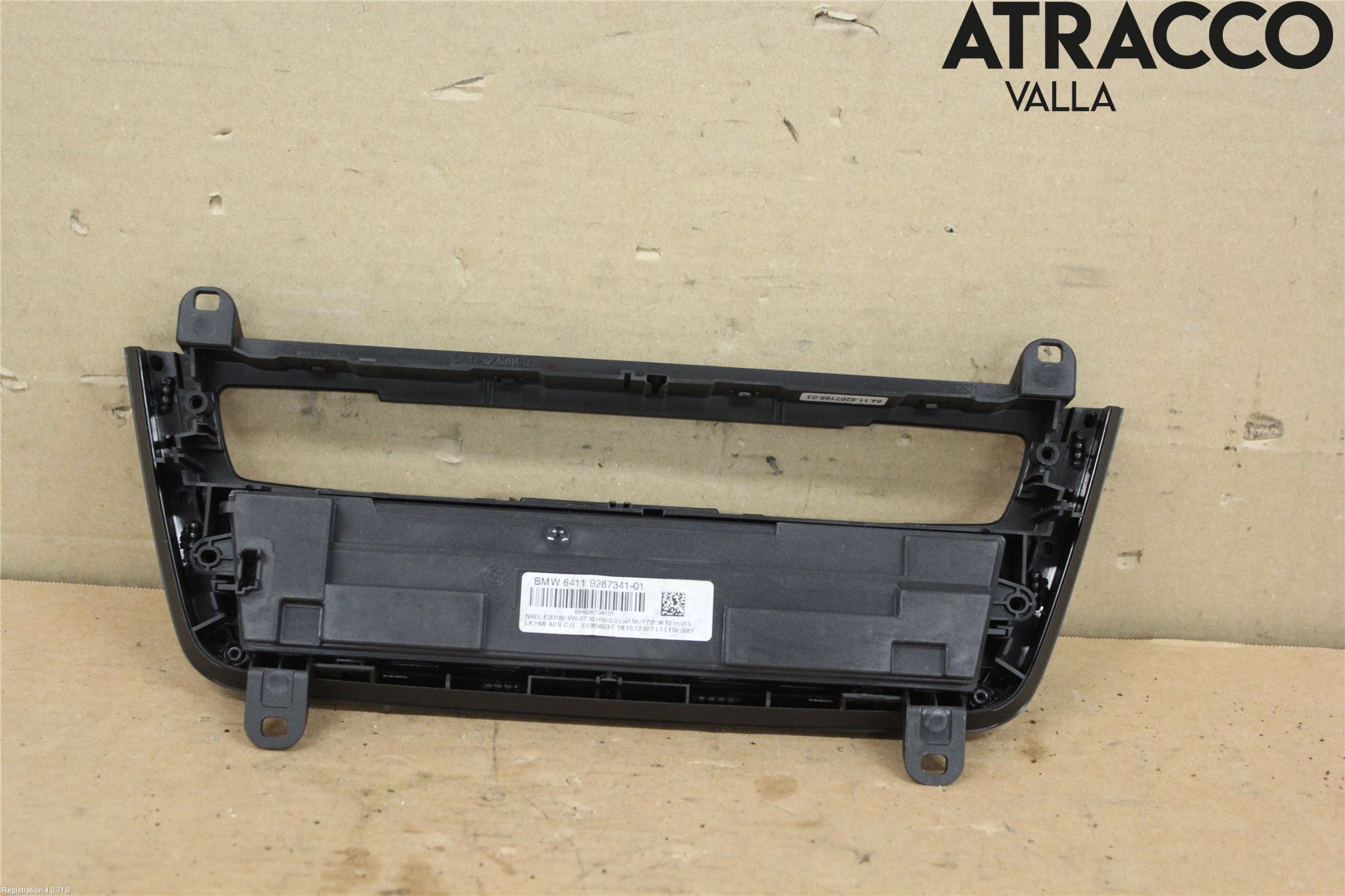 BMW 3 F30/F31/F80 12-19 Varme Ac Betjening-Display