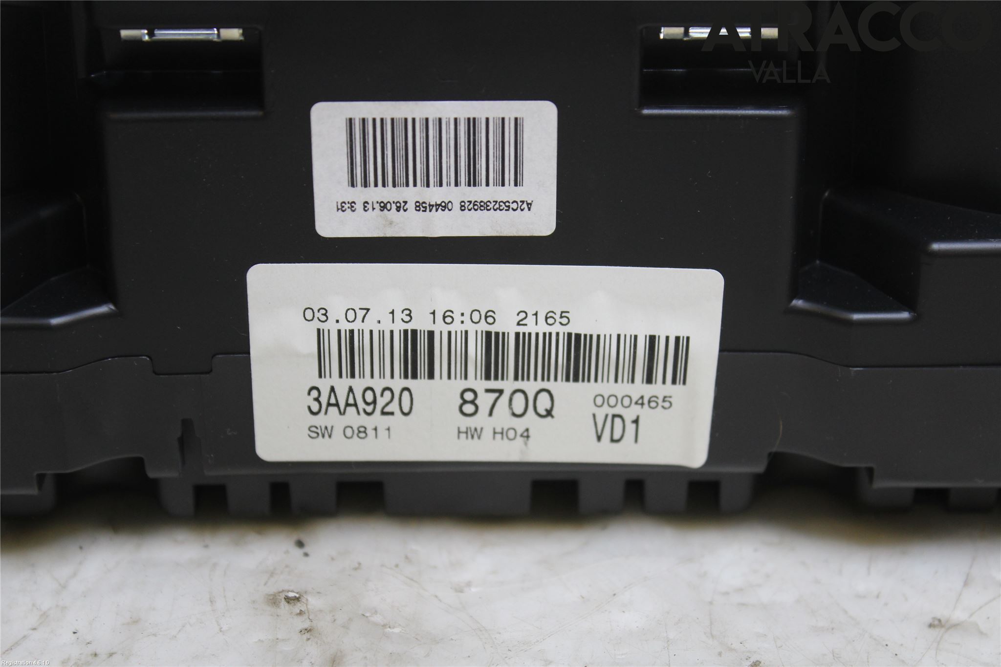 Volkswagen VW PASSAT 11-14 Instr Kombinert