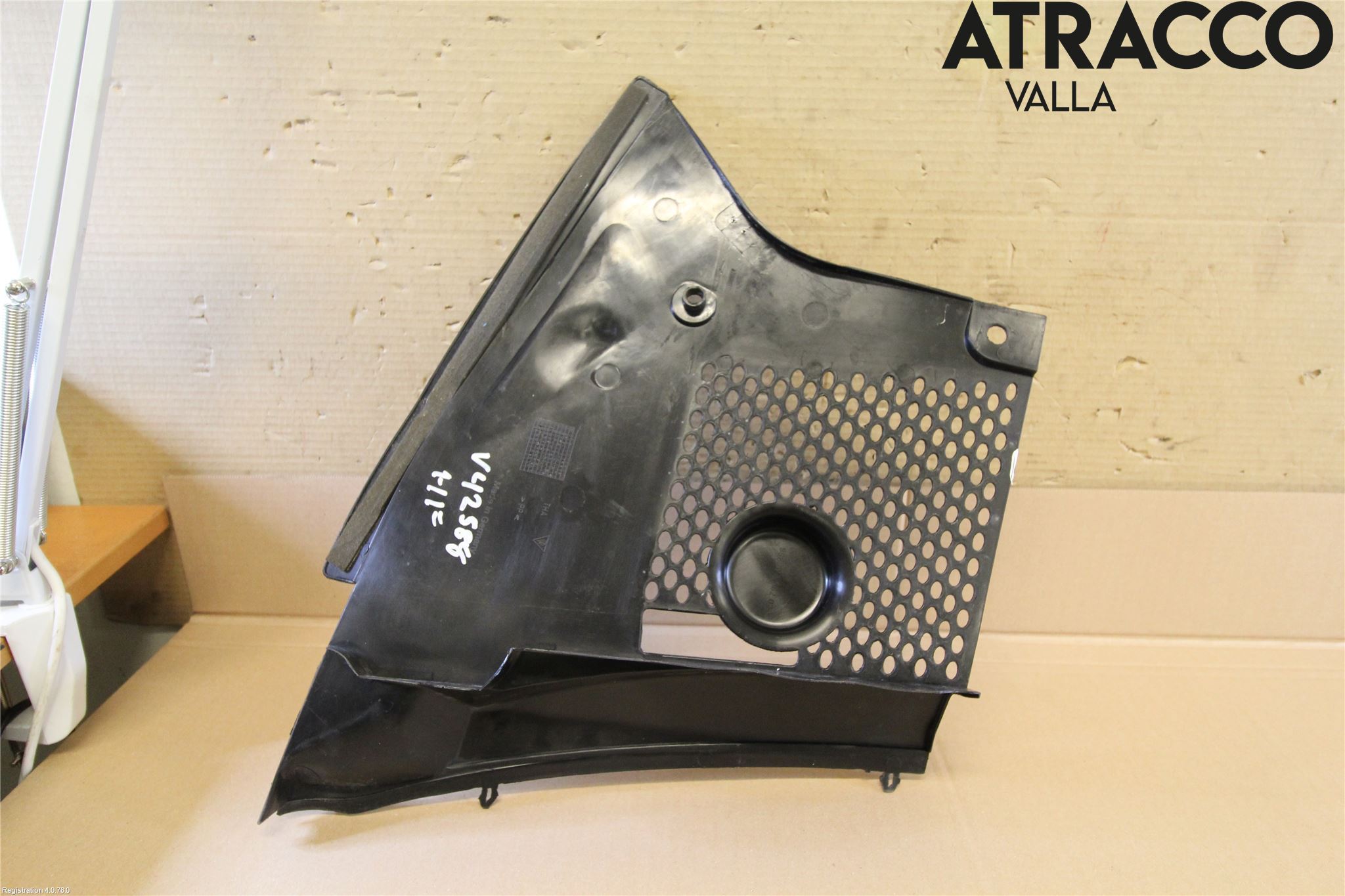 Porsche 911 (996) 98-05 Visker Deksel-Grill-Under Frr
