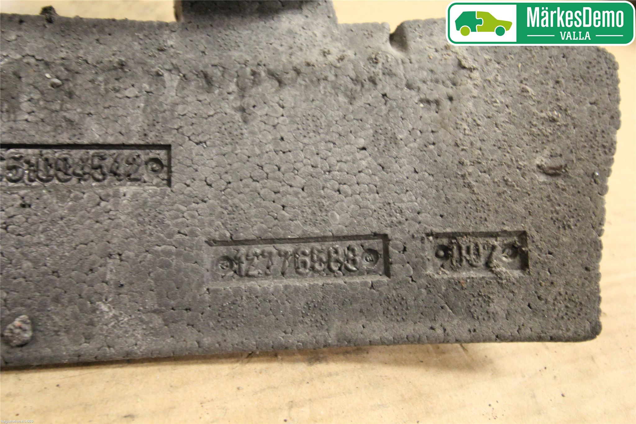 Saab 9-5 10-12 Støtfanger Bak Deform Element