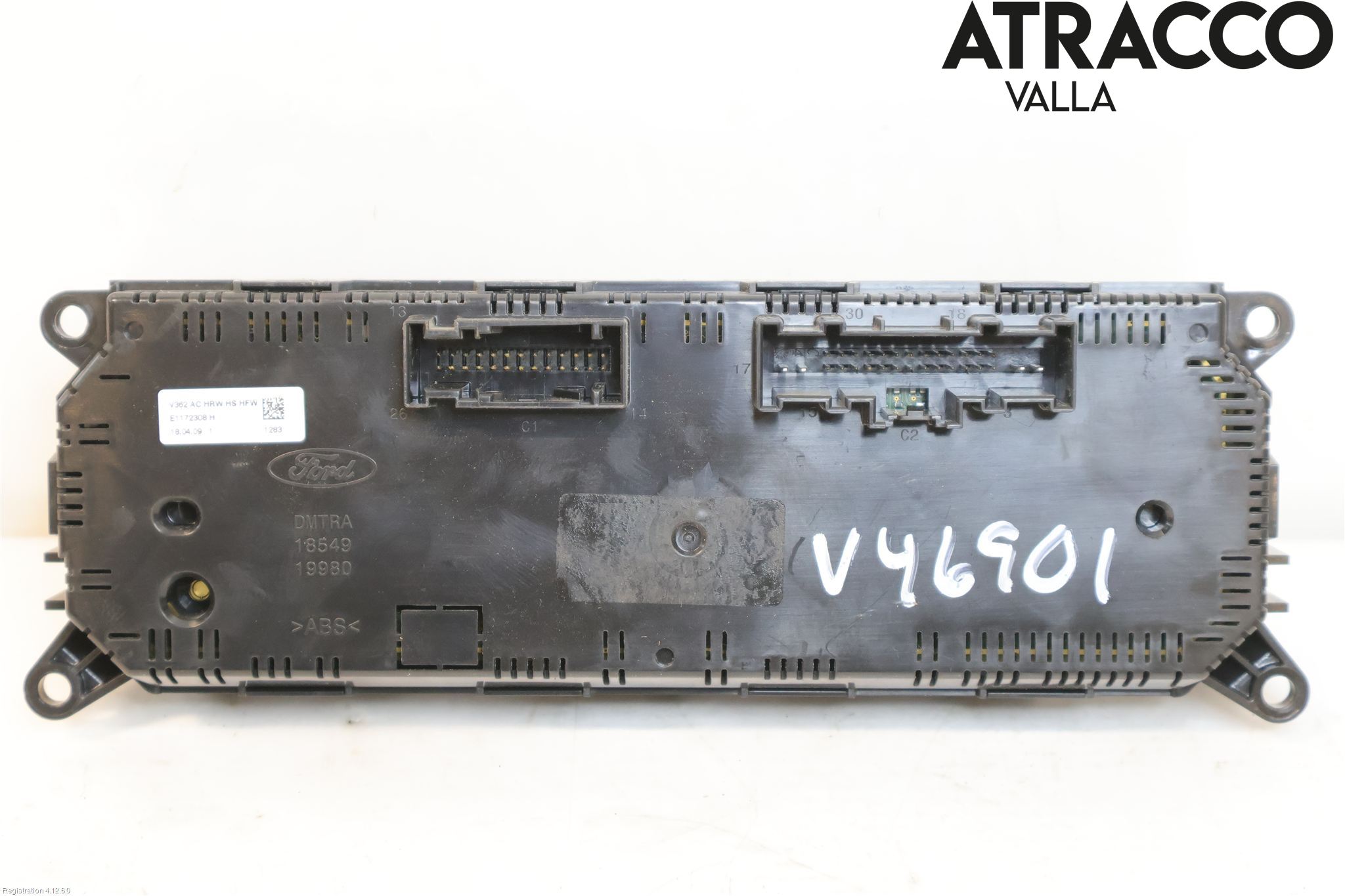 Ford TRANSIT/TOURNEO CUSTOM 13-24 Varme Ac Betjening-Display