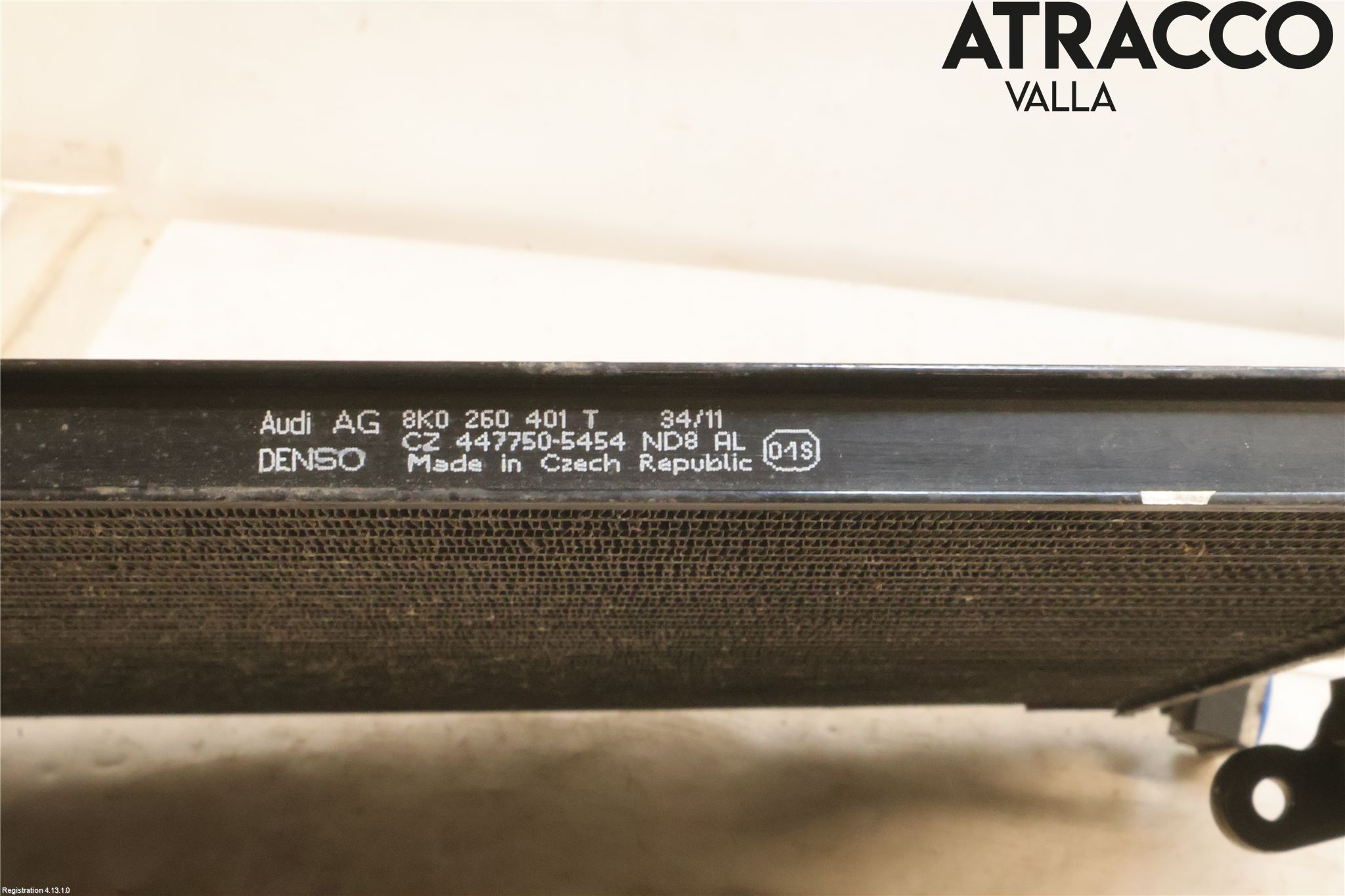 Audi A5 07-16 Varme Ac Kondenser-Kjøler