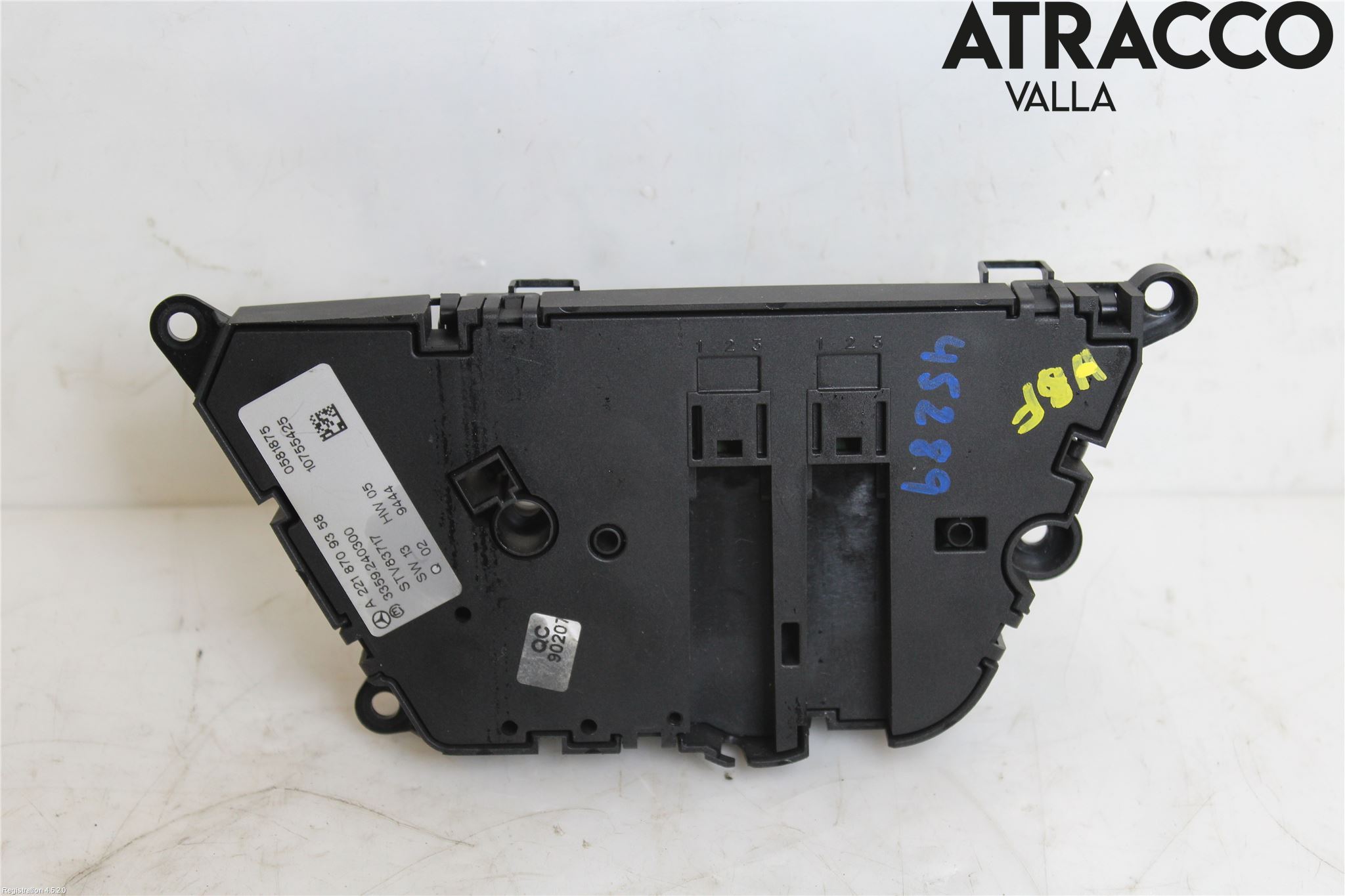 Mercedes-Benz MB S-KLASS (W221) 05-13 Bryter Sete Regulering