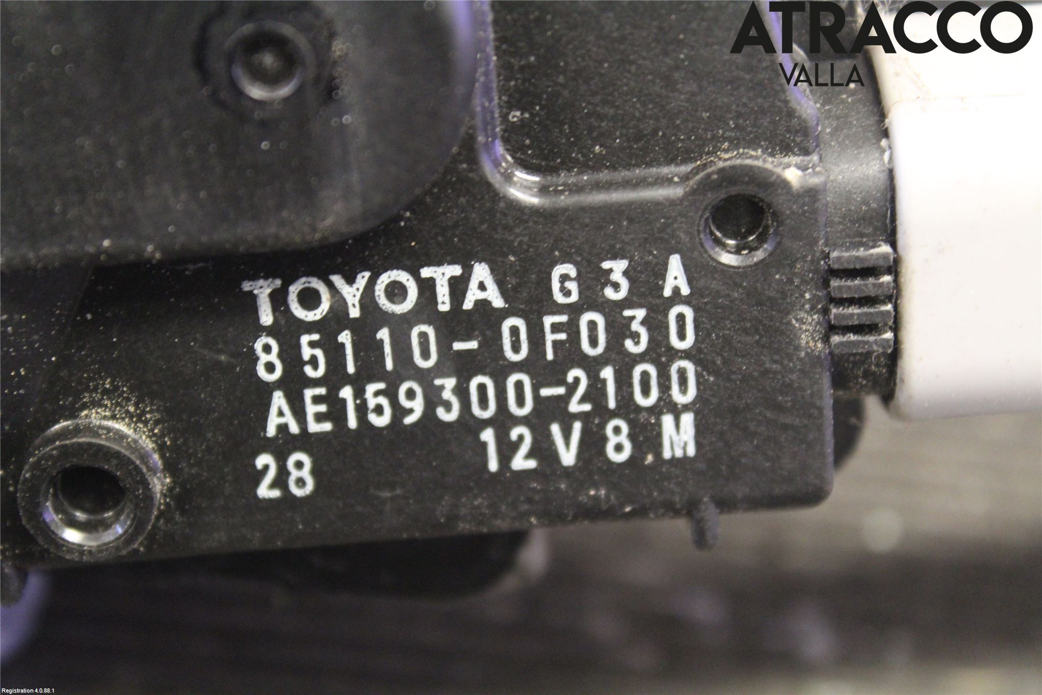 Toyota VERSO 09-18 Viskermotor Frontrute