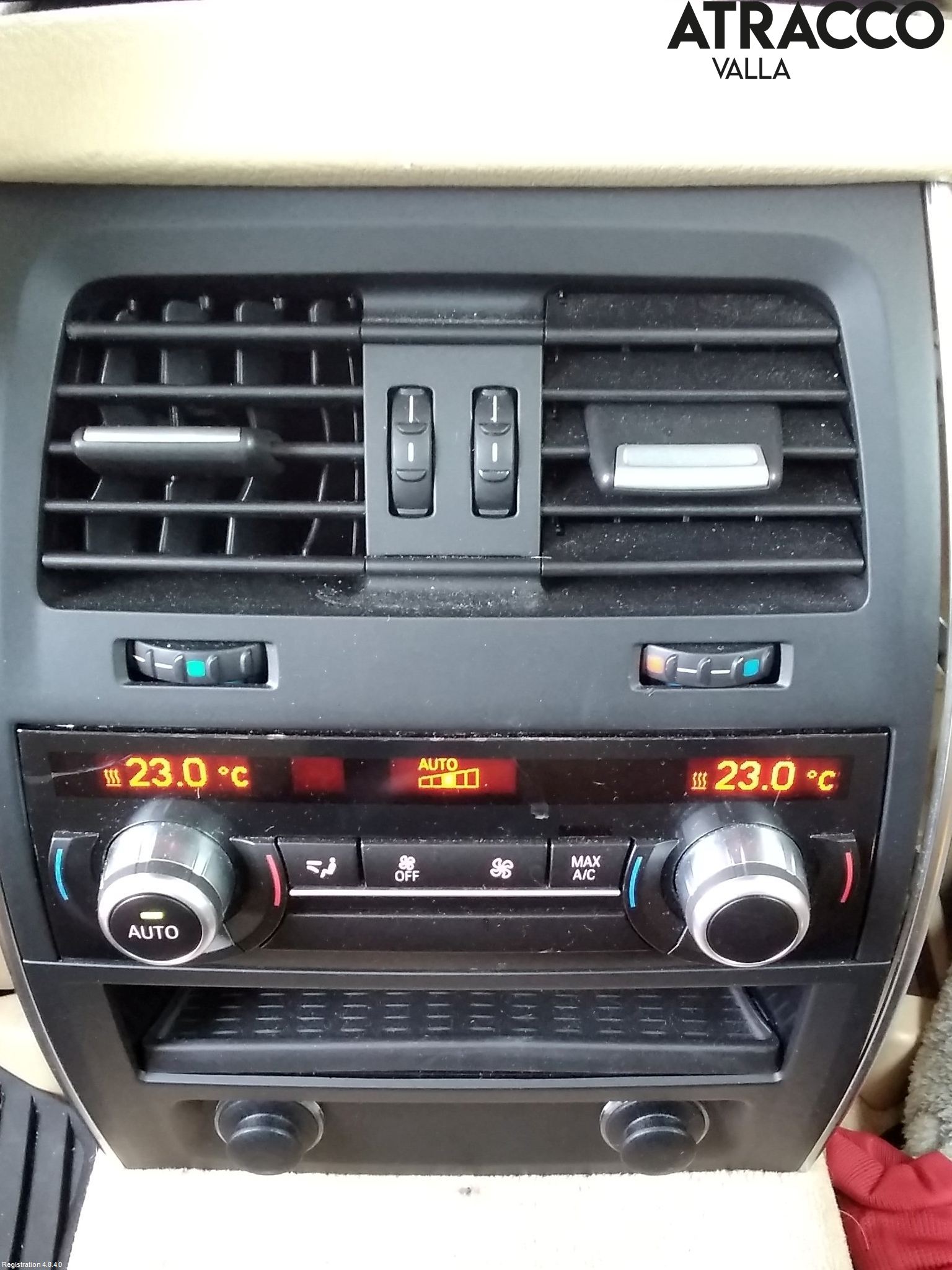 BMW 5 F10/F11/F18 09-17 Varme Ac Betjening-Display