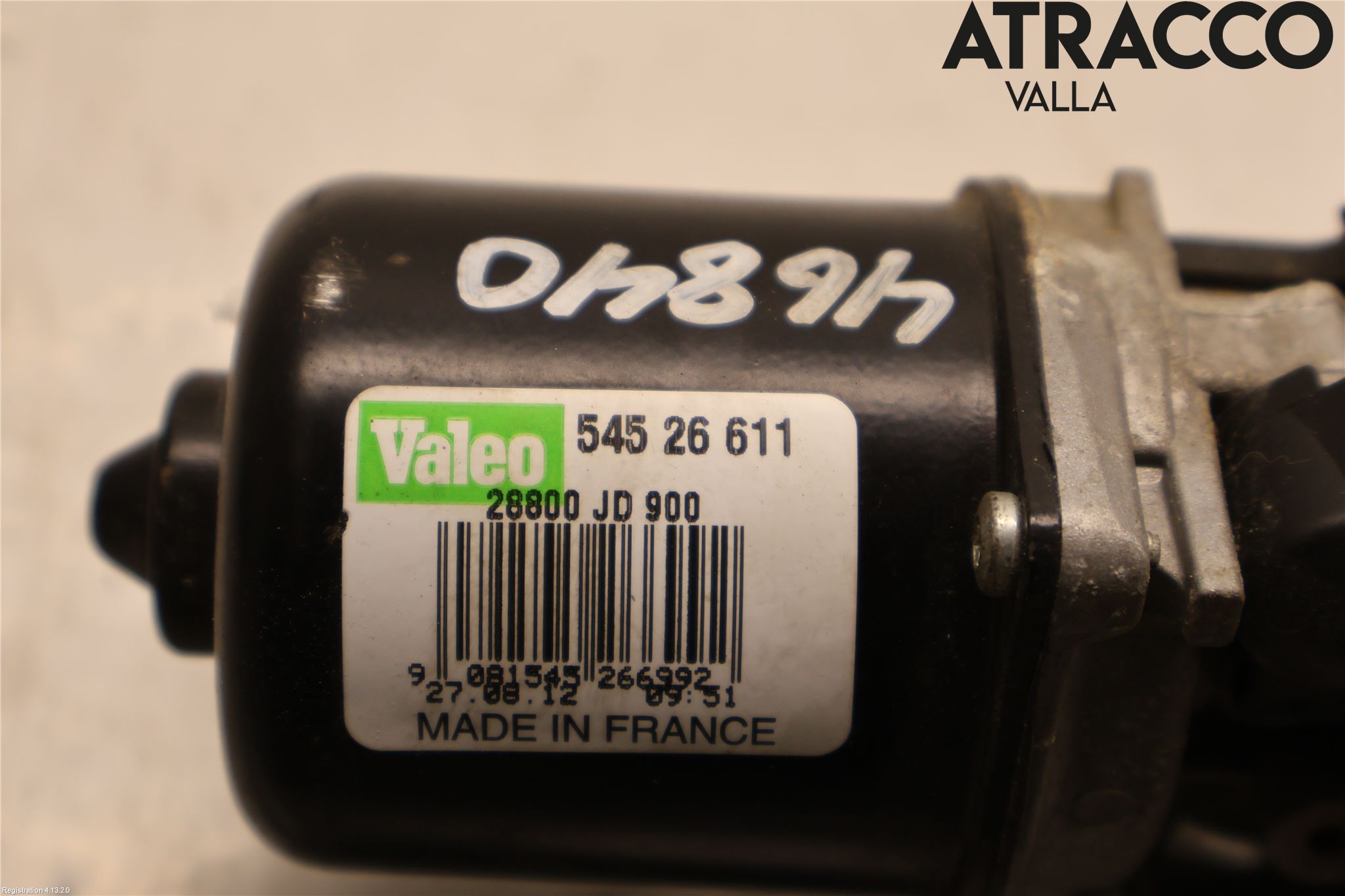 Nissan QASHQAI 10-14 Viskermotor Frontrute