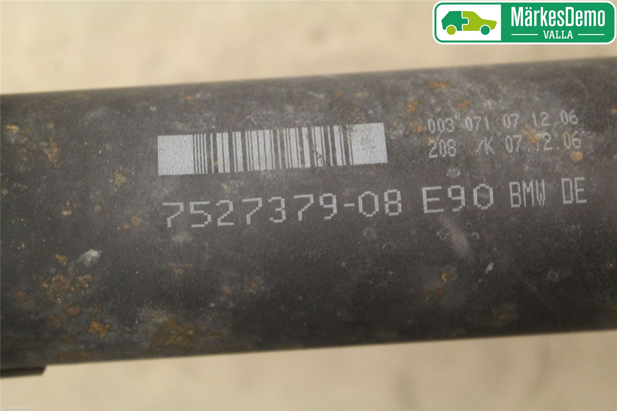 BMW 3 E90/91 SED/TOU 05-12 Mellomaksel Kompl