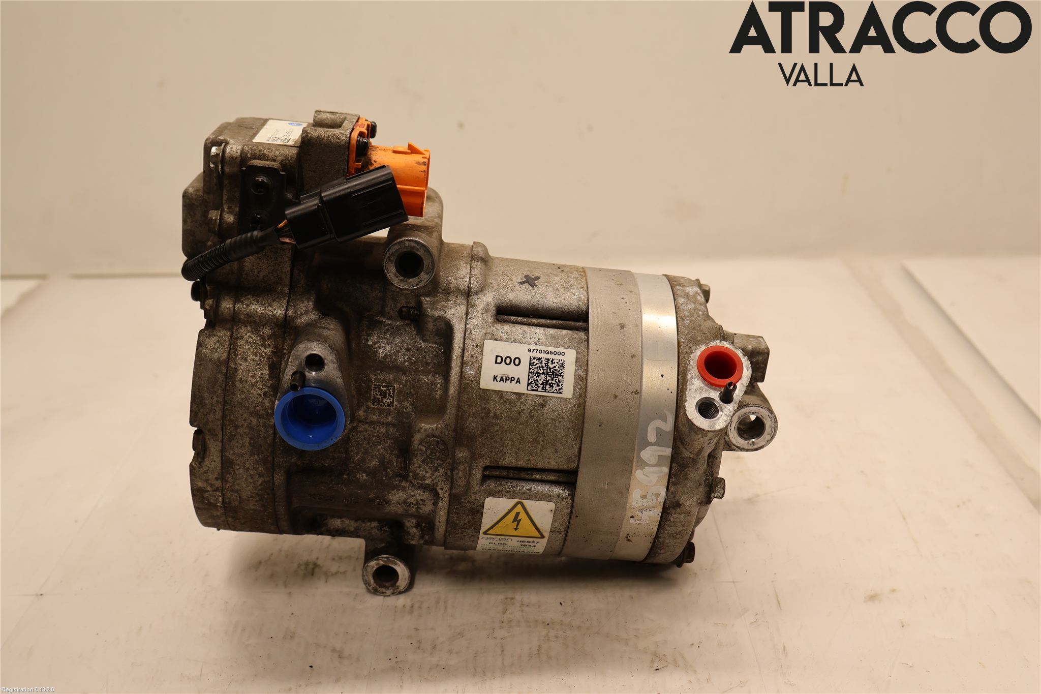 Kia NIRO (DE) 17-22 Varme Ac Kompressor
