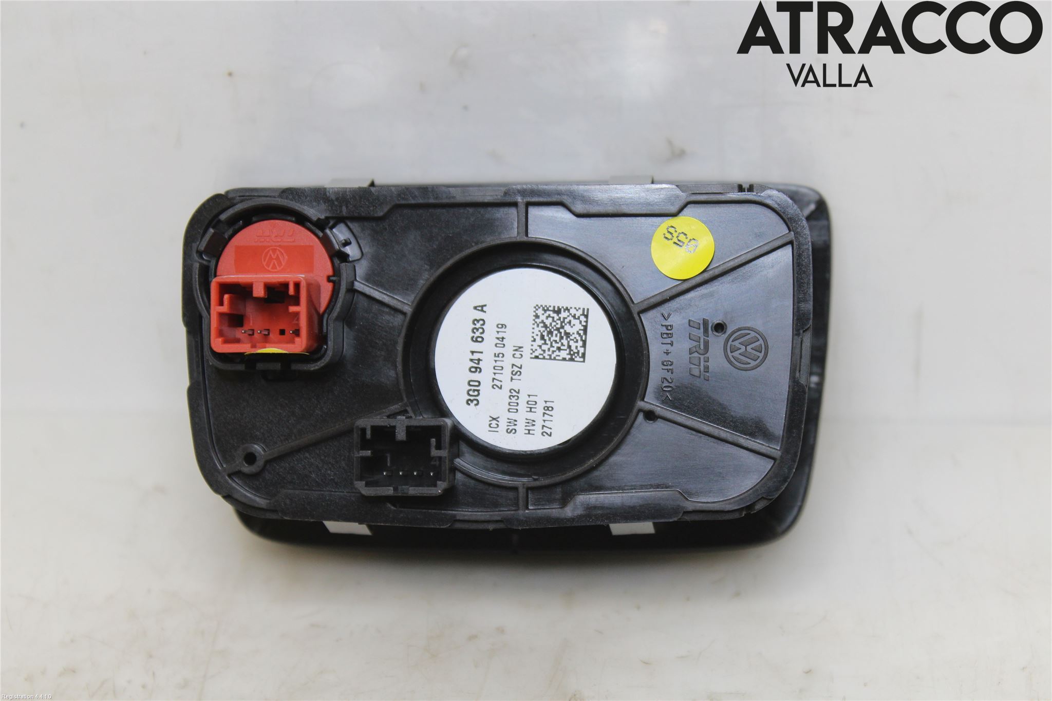 Volkswagen VW PASSAT 15-19 Bryter Hovedlys