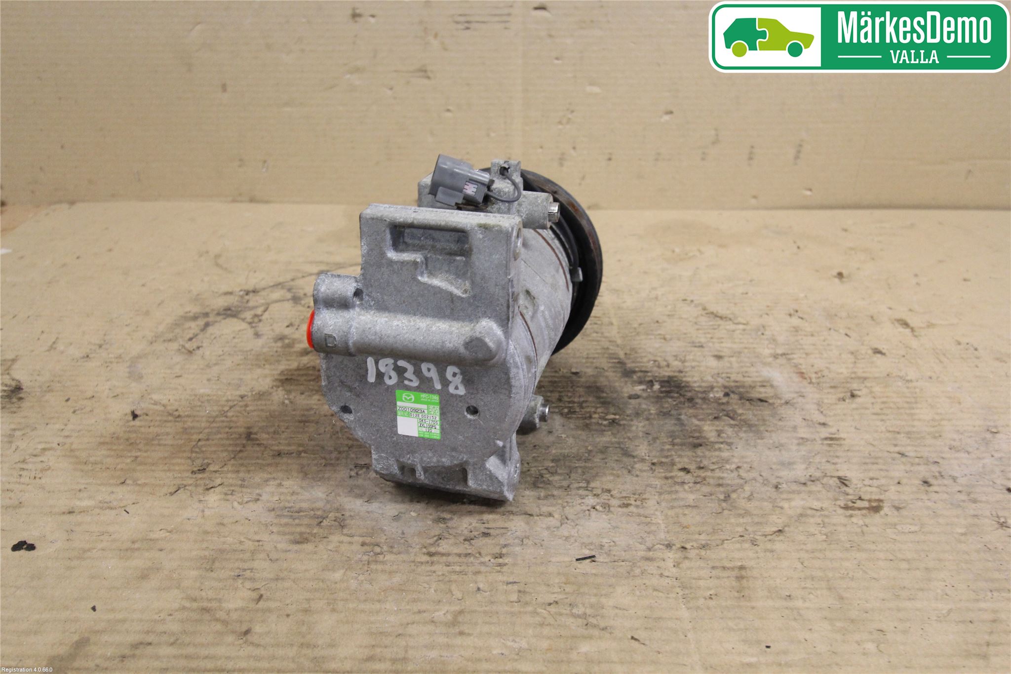 Mazda 6 08-13 Varme Ac Kompressor