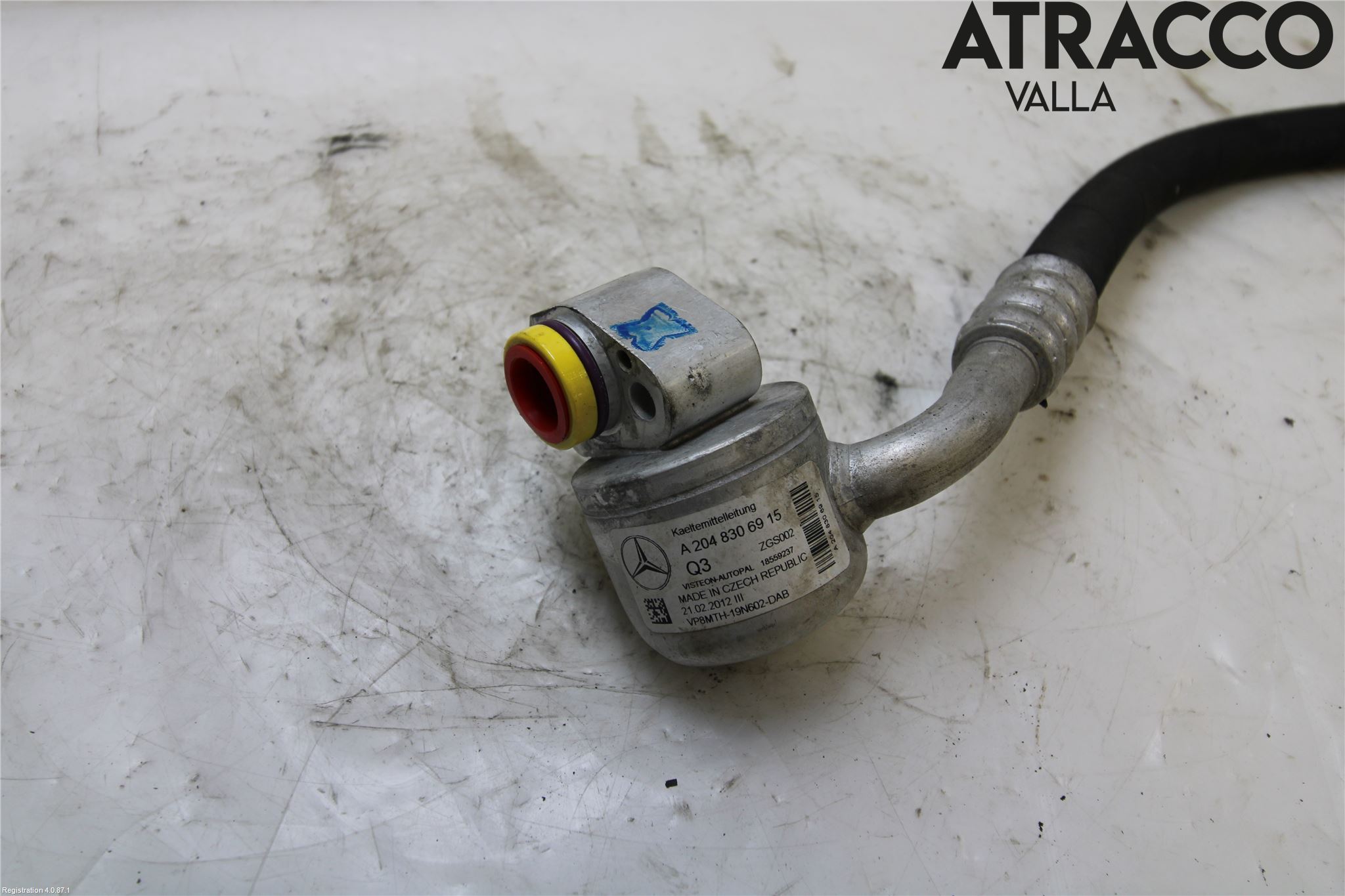 Mercedes-Benz MB GLK-KLASS (X204) 08-16 Varme Ac Slange - Rør