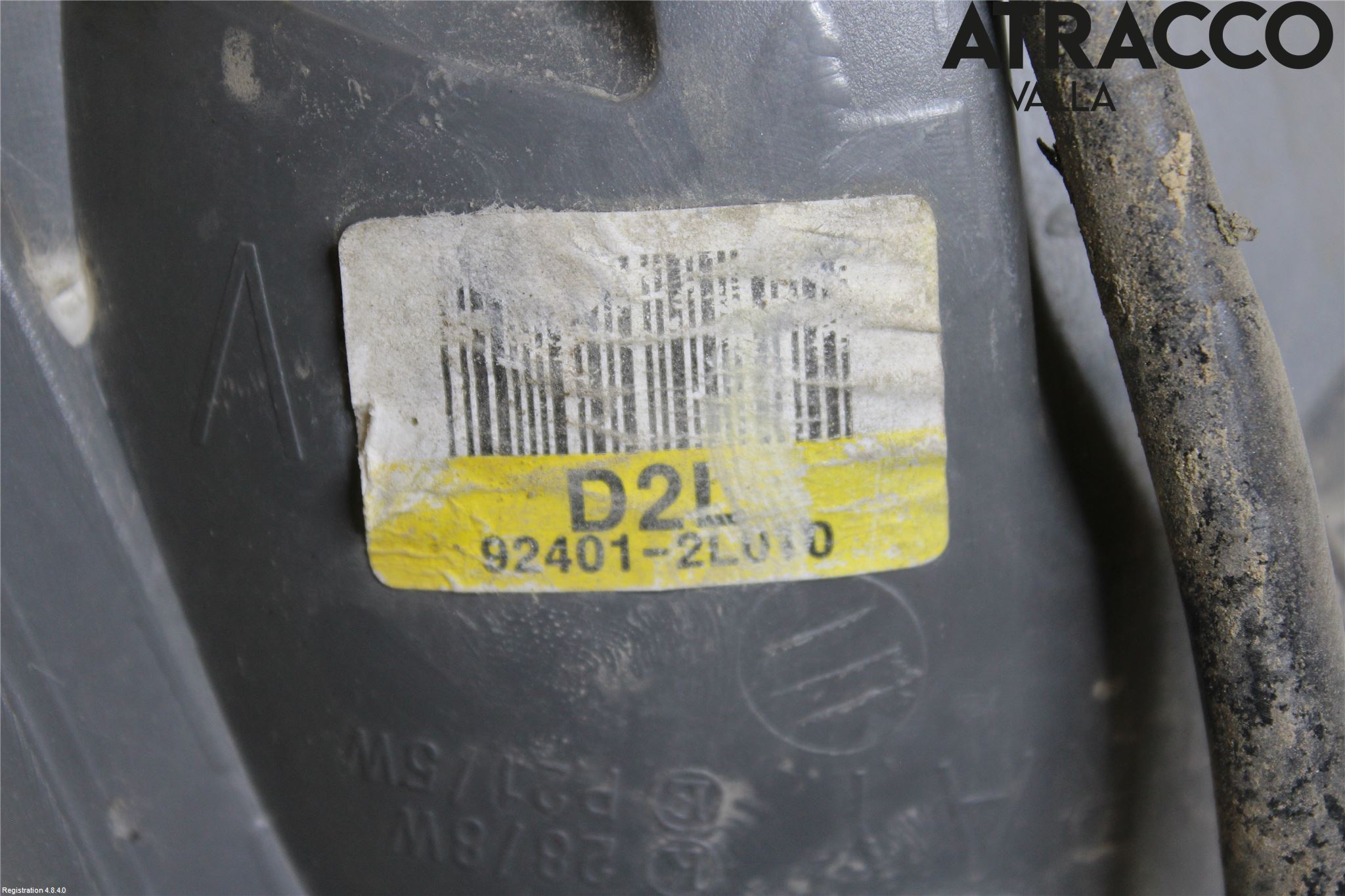 Hyundai i30 FD 07-12 Baklykt Venstre