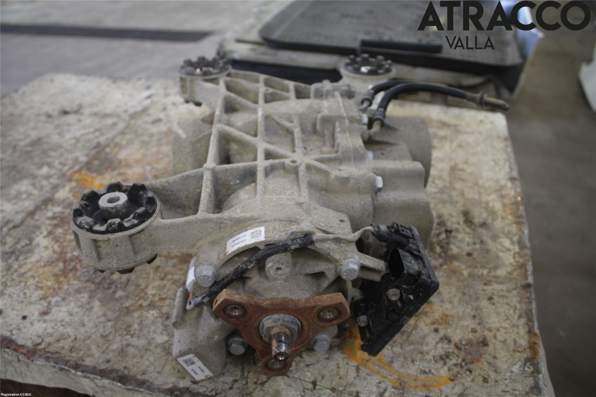 Volkswagen VW TIGUAN 07-16 Bakaksel Kardang Bak -Diff
