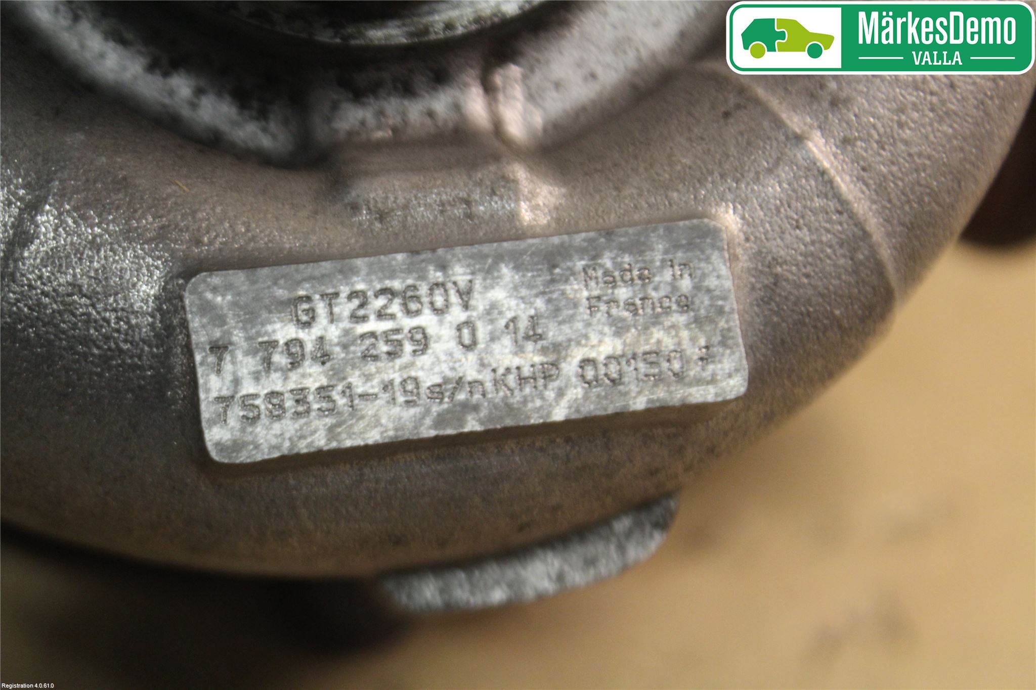 BMW 5 E60/61 Sed/Tou 02-10 Turboaggregat
