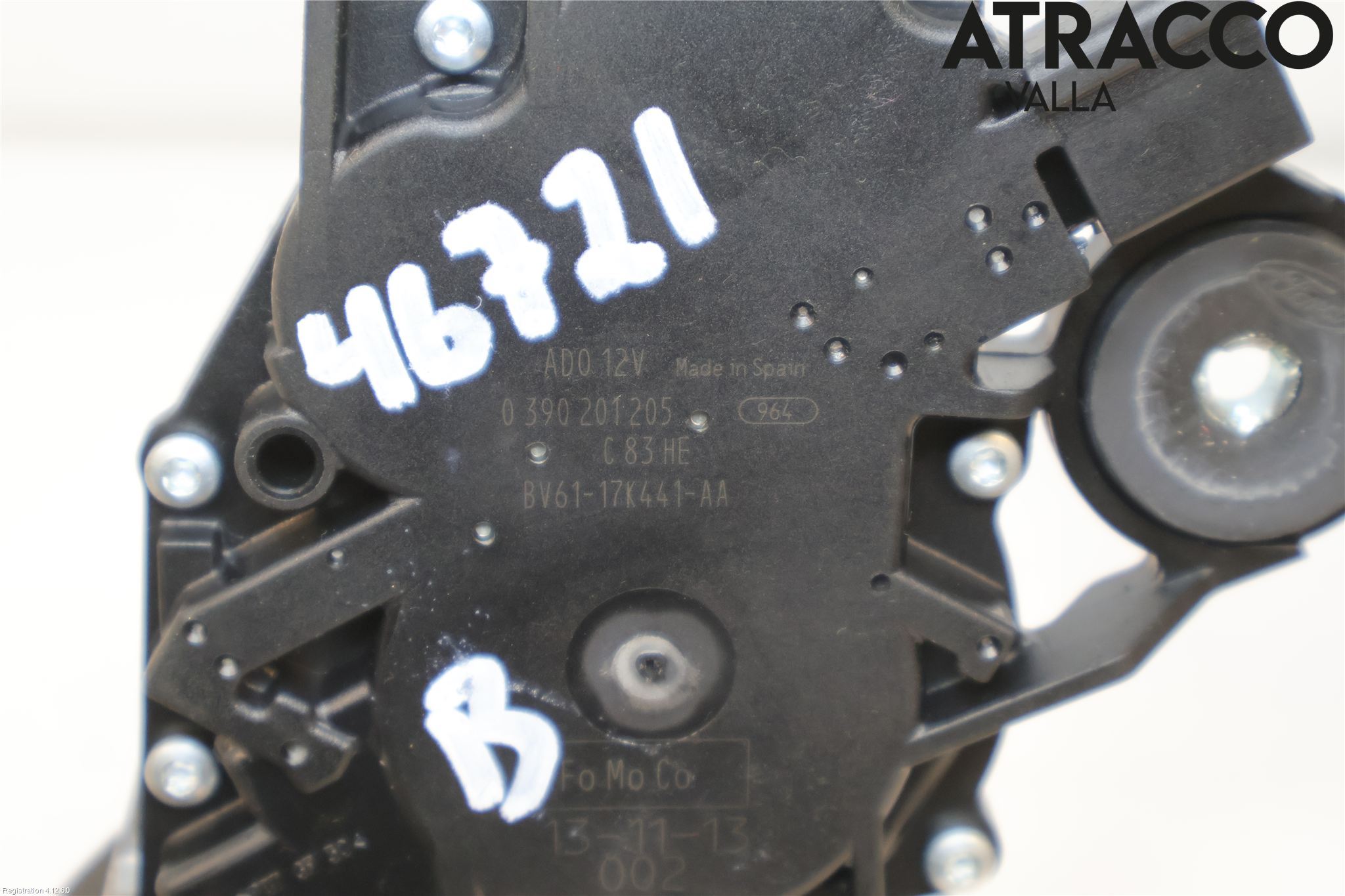 Ford FOCUS 11-14 Viskermotor Bakluke