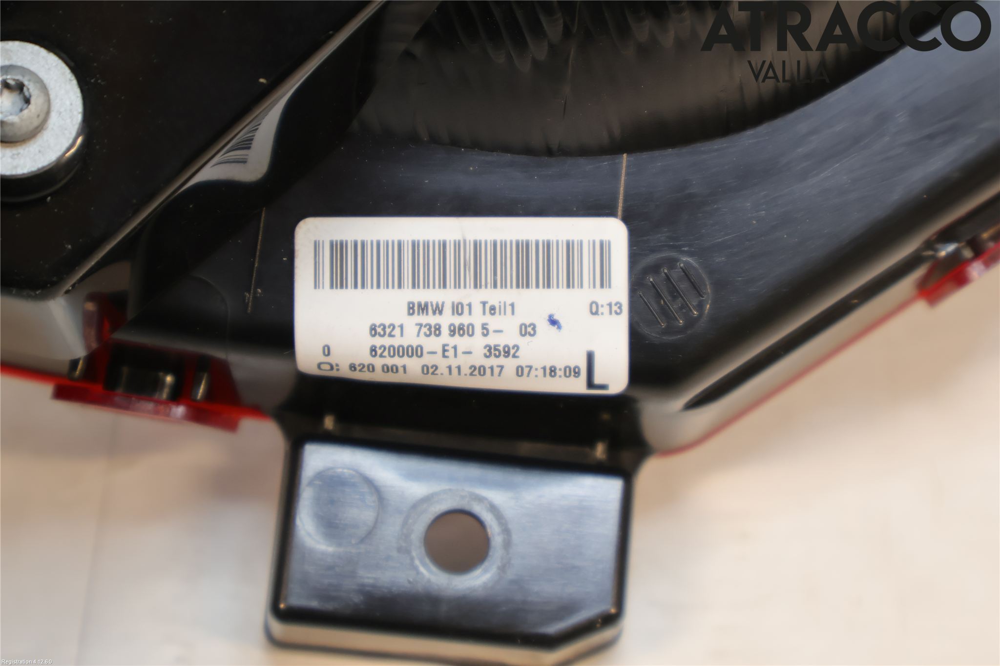 BMW i3 I01 13-22 Baklykt Venstre
