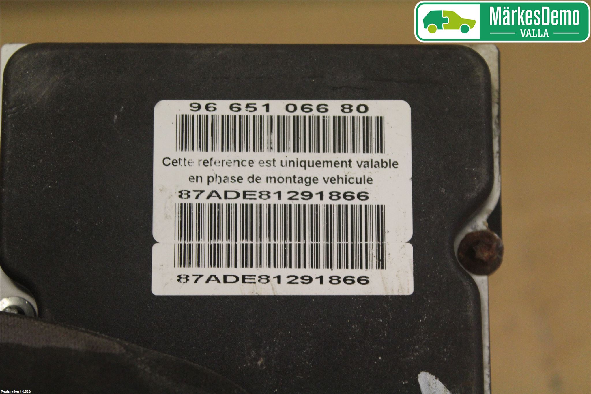 Citroen C4 PICASSO 06-13 Abs Hydraulikkaggregat
