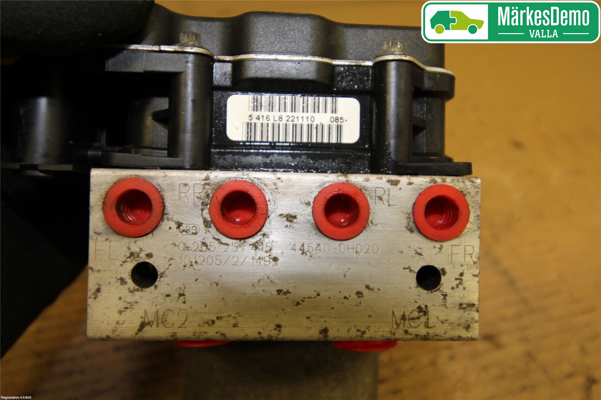 Peugeot 107 Abs Hydraulikkaggregat