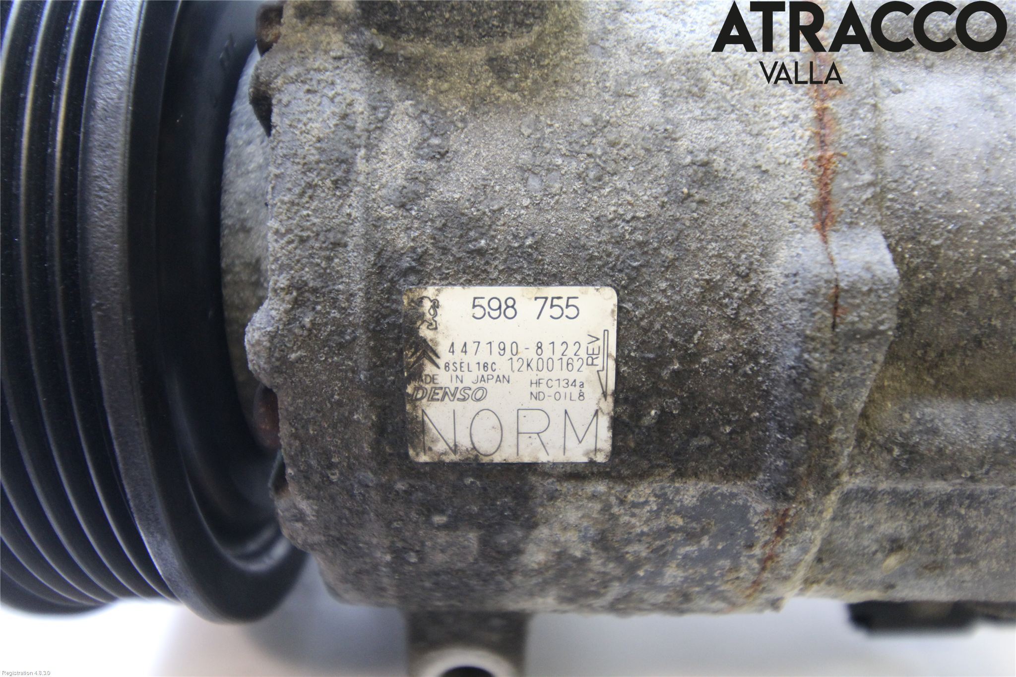 Peugeot 308 08-13 Varme Ac Kompressor
