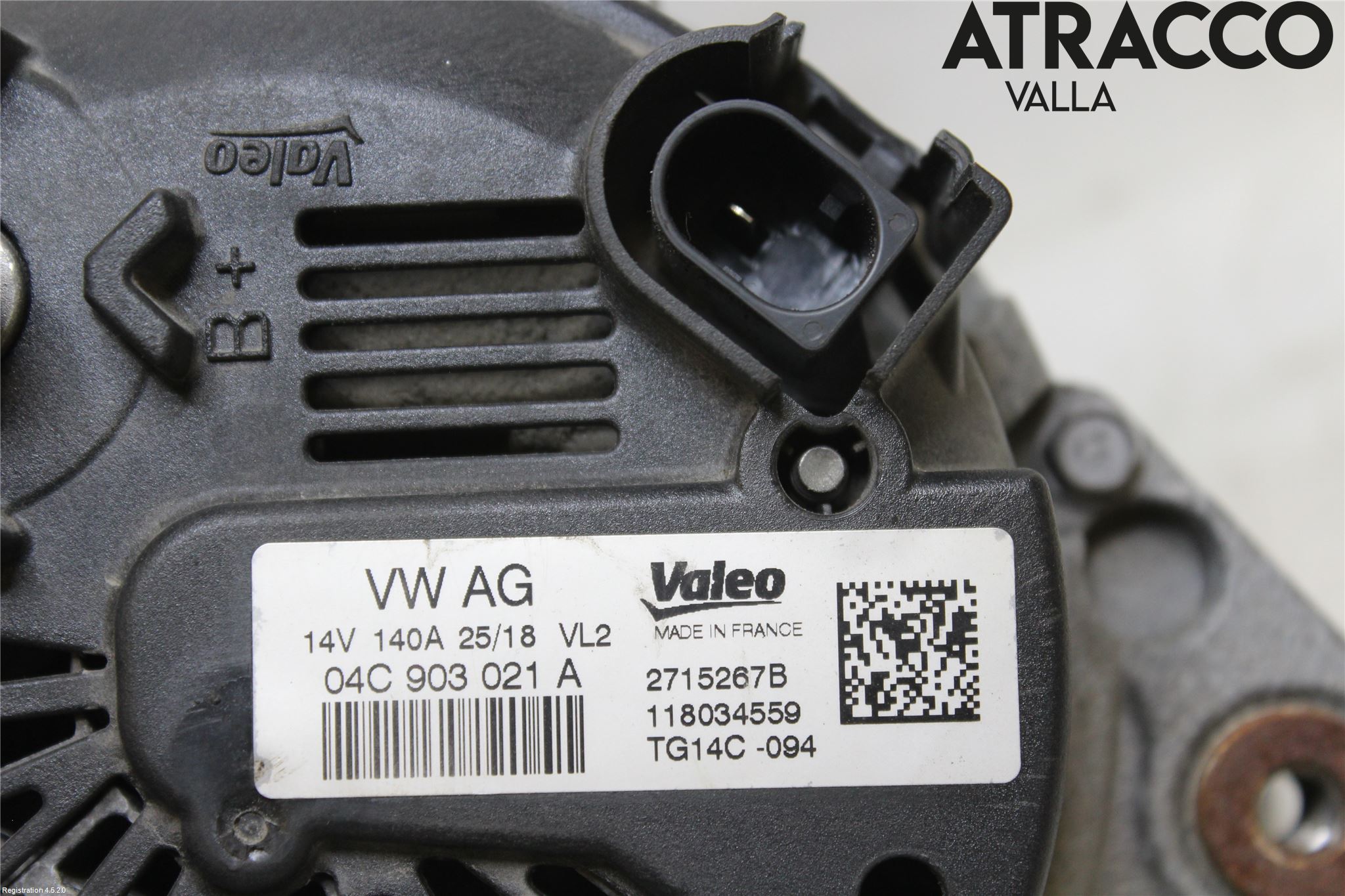Volkswagen VW TIGUAN 16-24 Dynamo