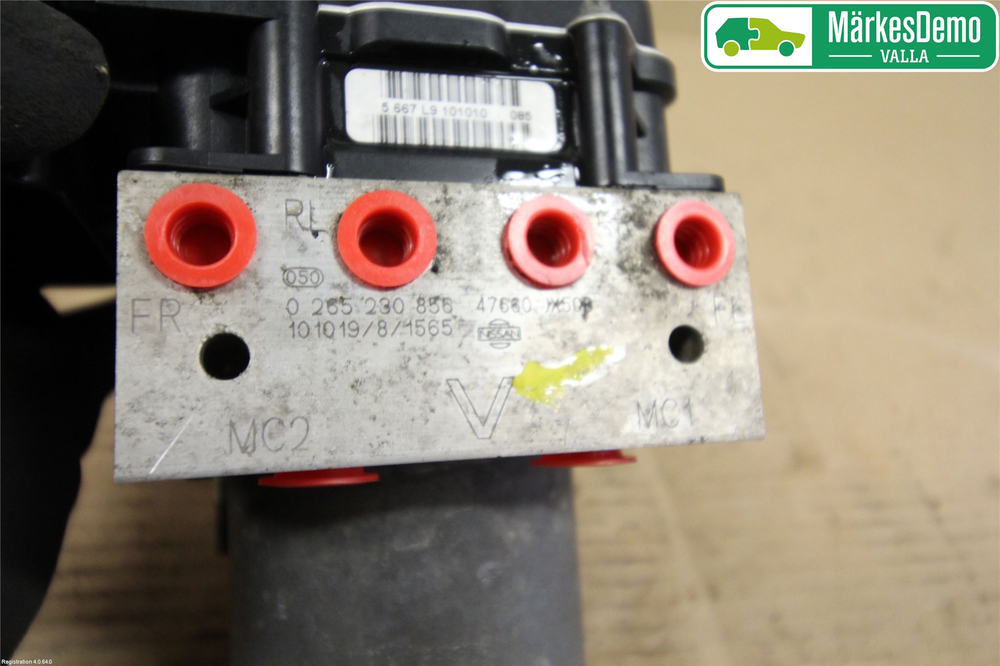 Nissan NV200/NV200 COMBI Abs Hydraulikkaggregat