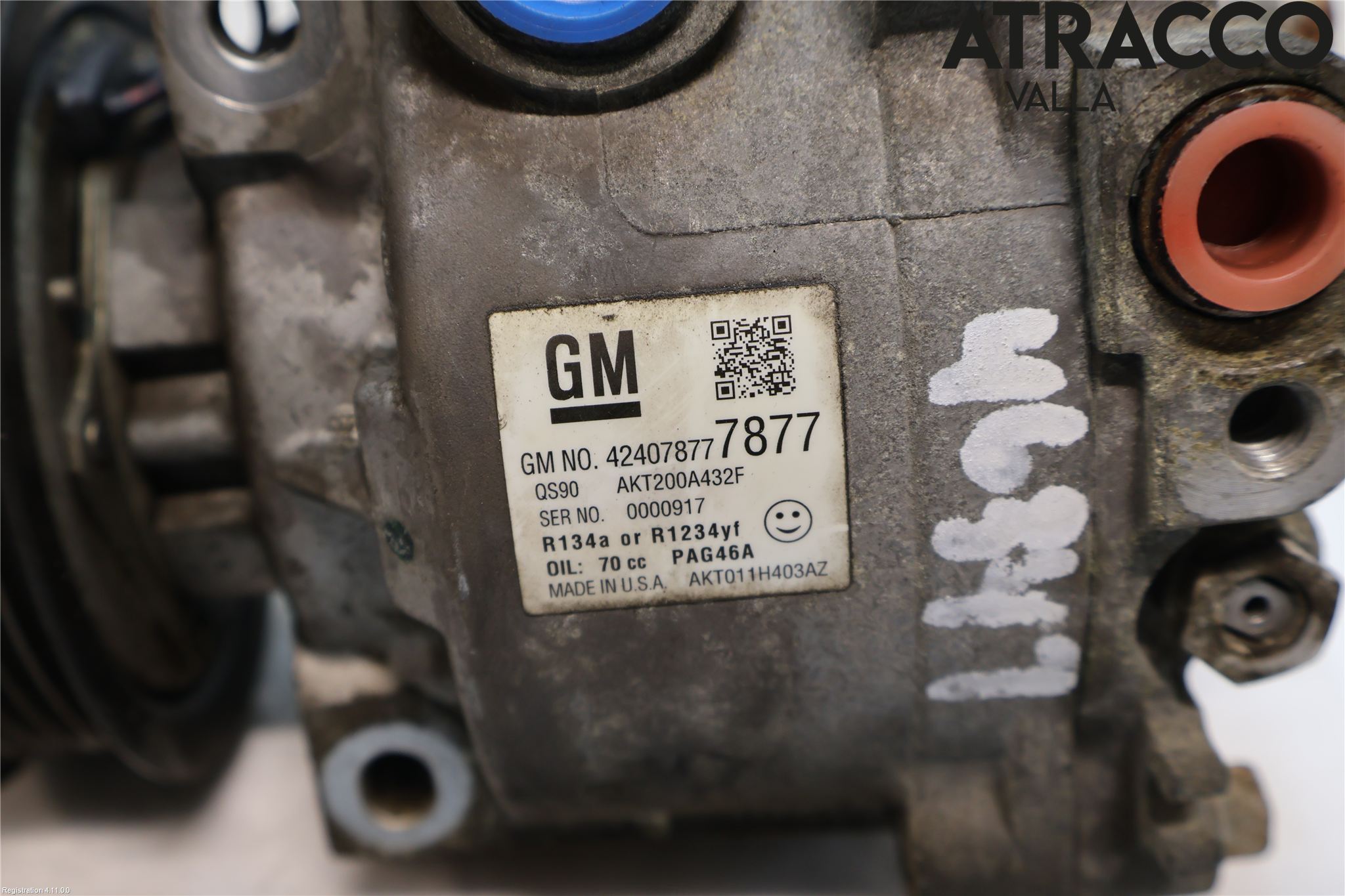 Opel MOKKA 13-20 Varme Ac Kompressor