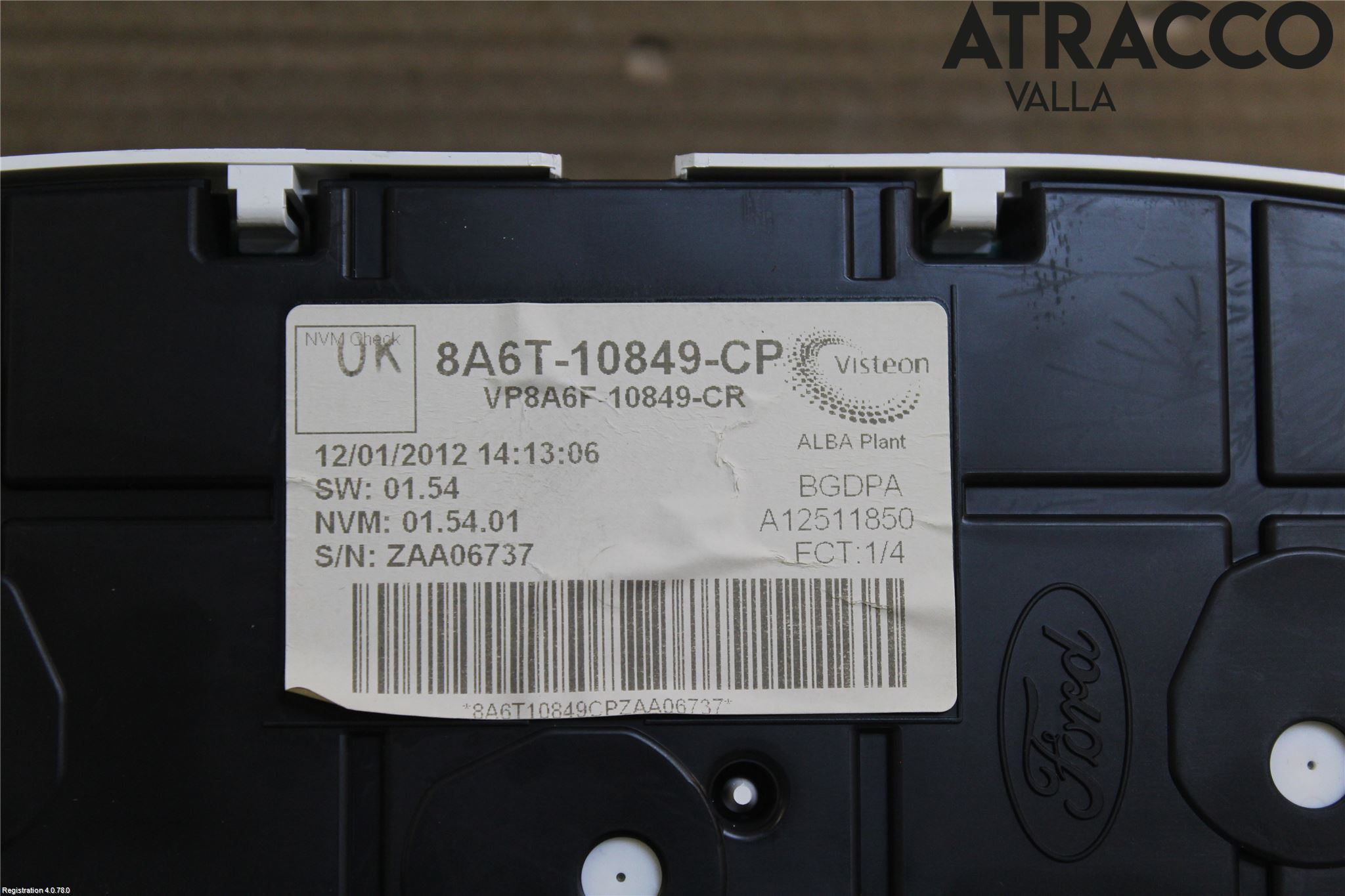 Ford FIESTA 09-12 Instr Kombinert