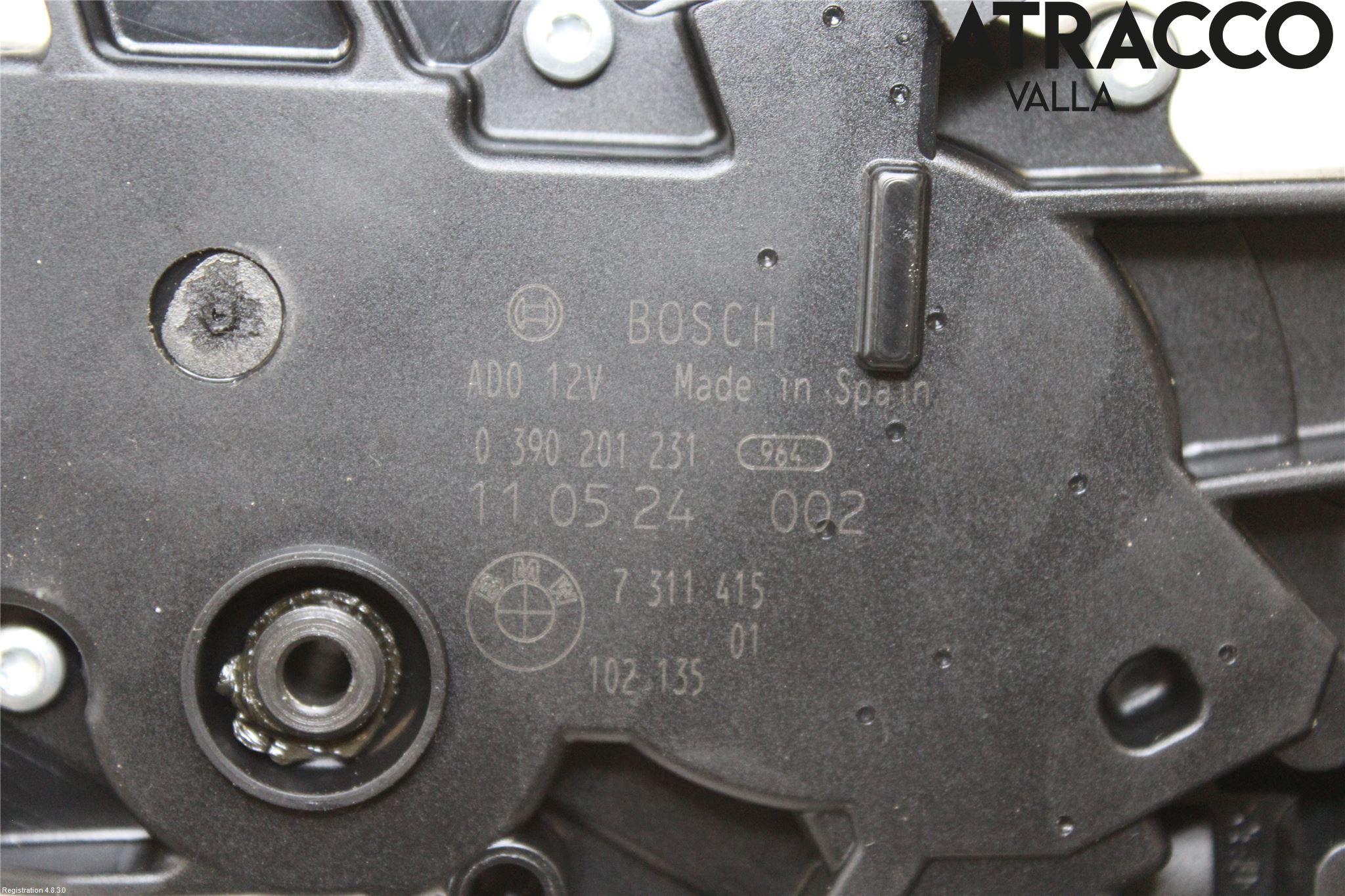 BMW 5 F10/F11/F18 09-17 Viskermotor Bakluke