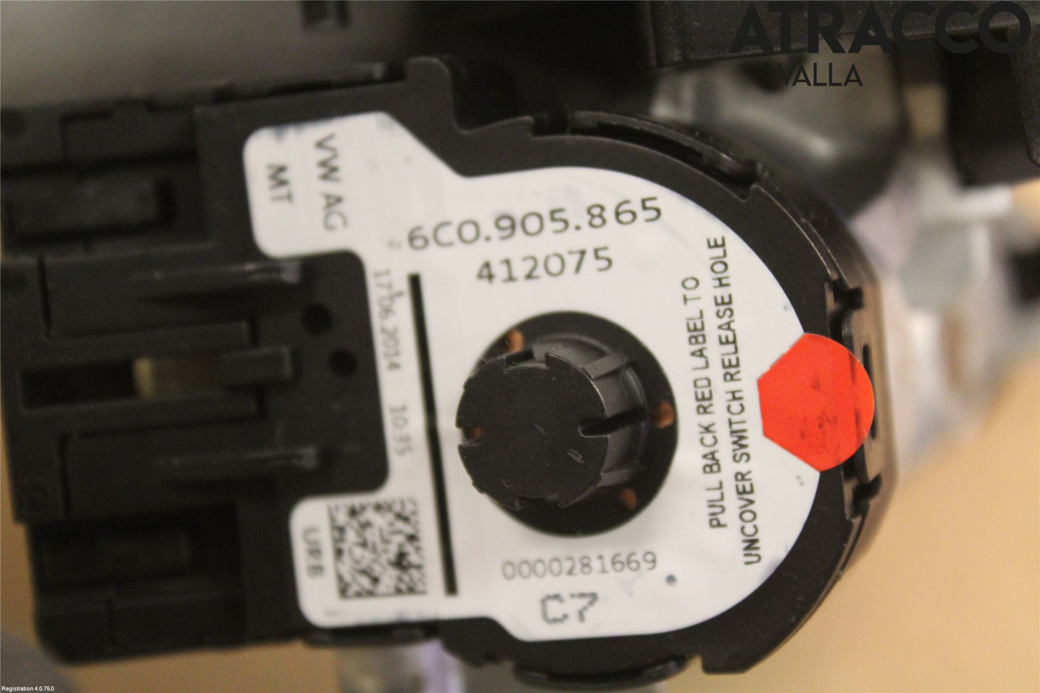 Volkswagen VW POLO 10-17 Rattakselaggregat Innebygd Servo