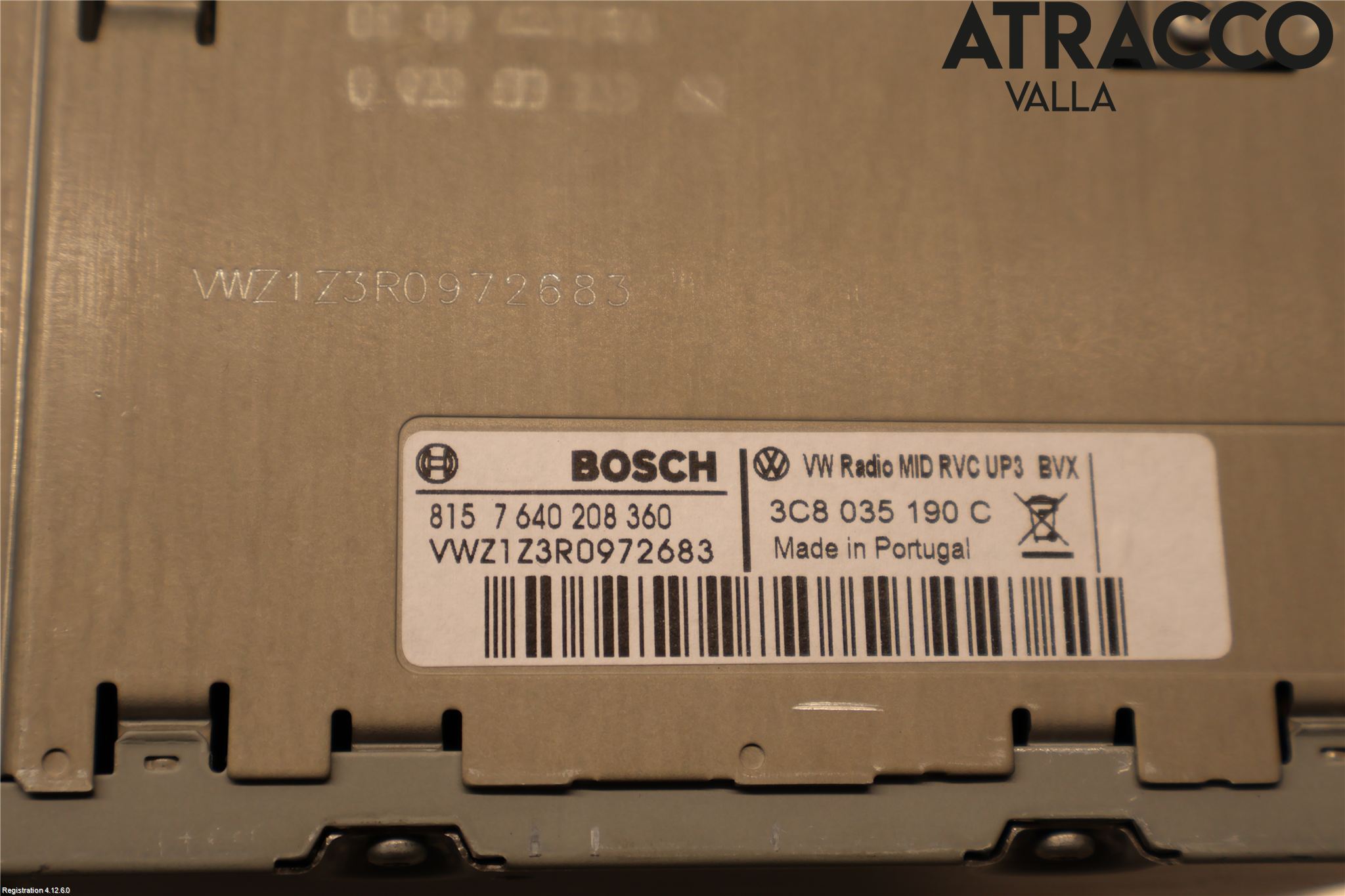 Volkswagen VW SHARAN 11- Stereo Radio Med Cd