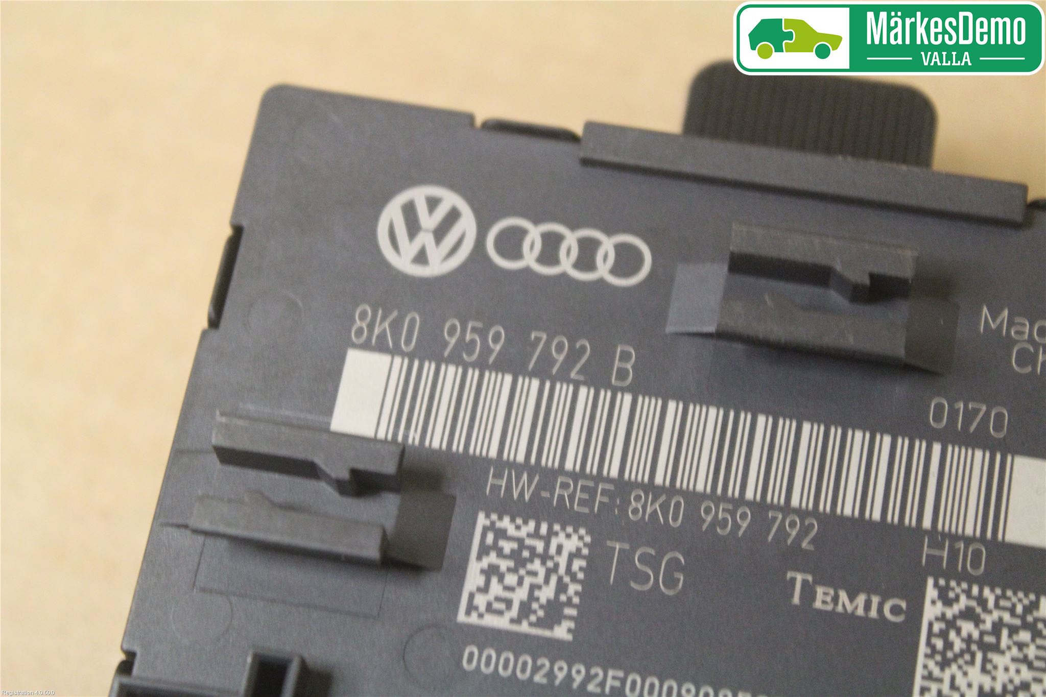 Audi A4/S4 08-11 Styreenhet Dør