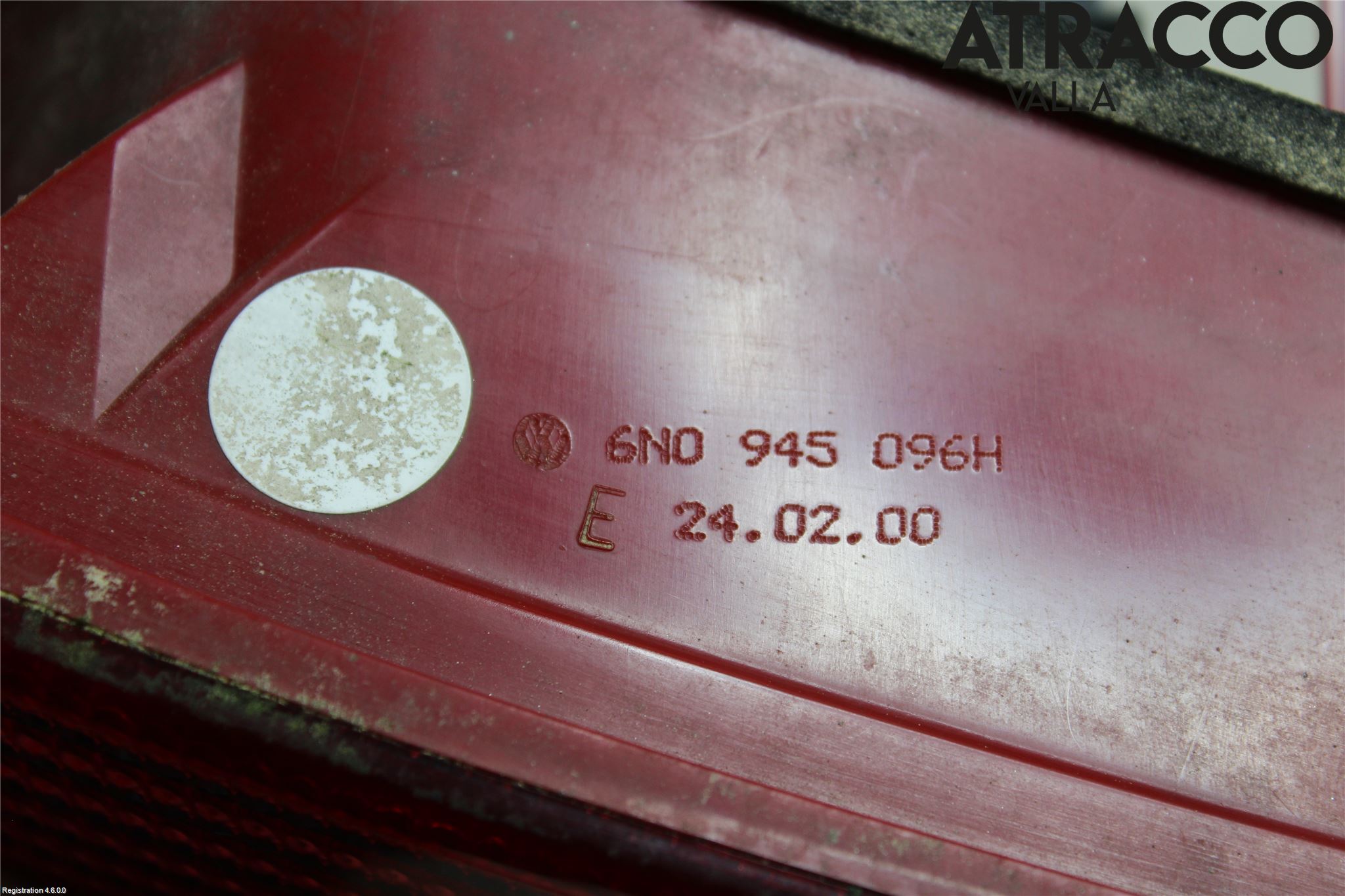 Volkswagen VW POLO 95-01 Baklykt Høyre