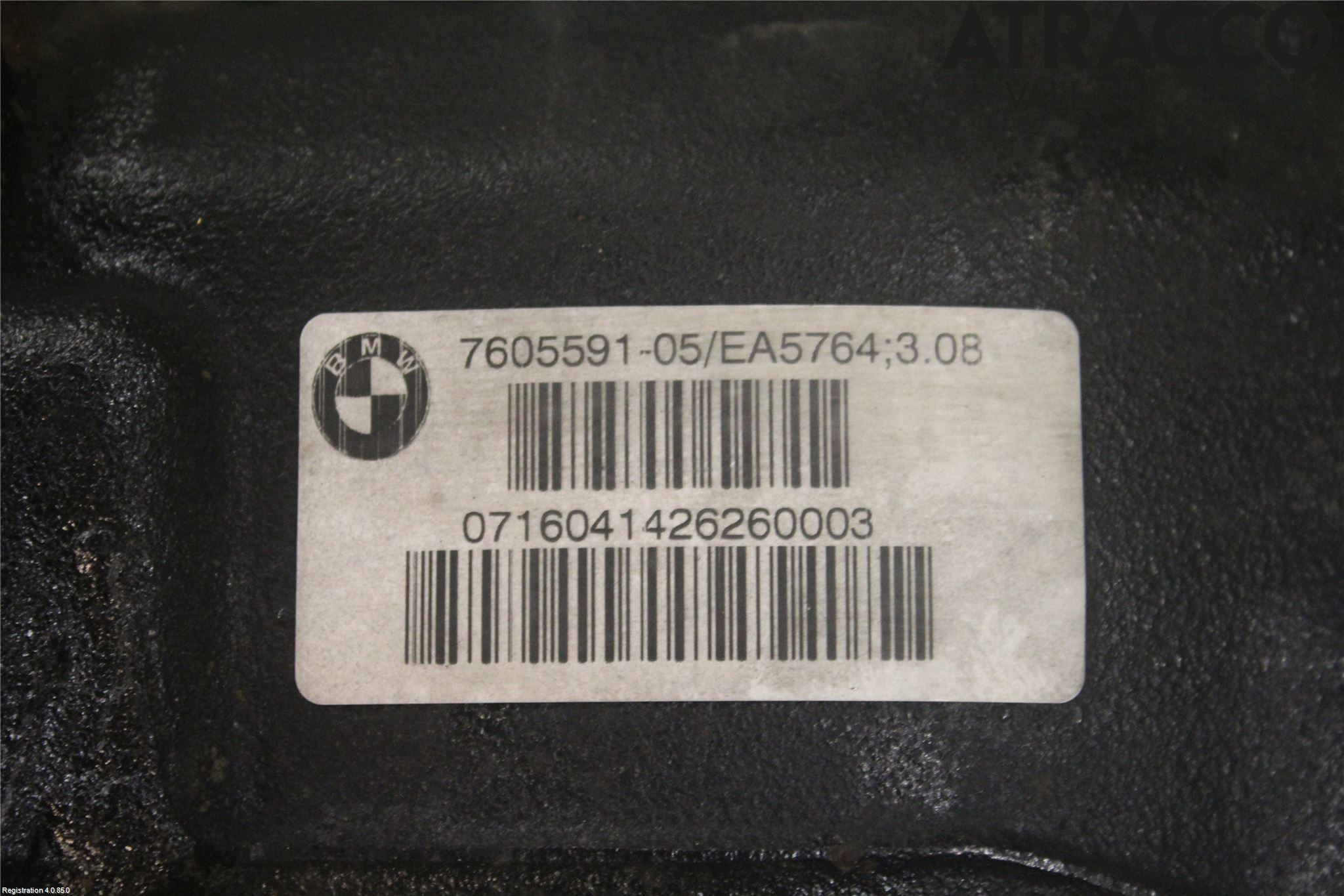 BMW 1 F20/F21 11-19 Bakaksel Kardang Bak -Diff