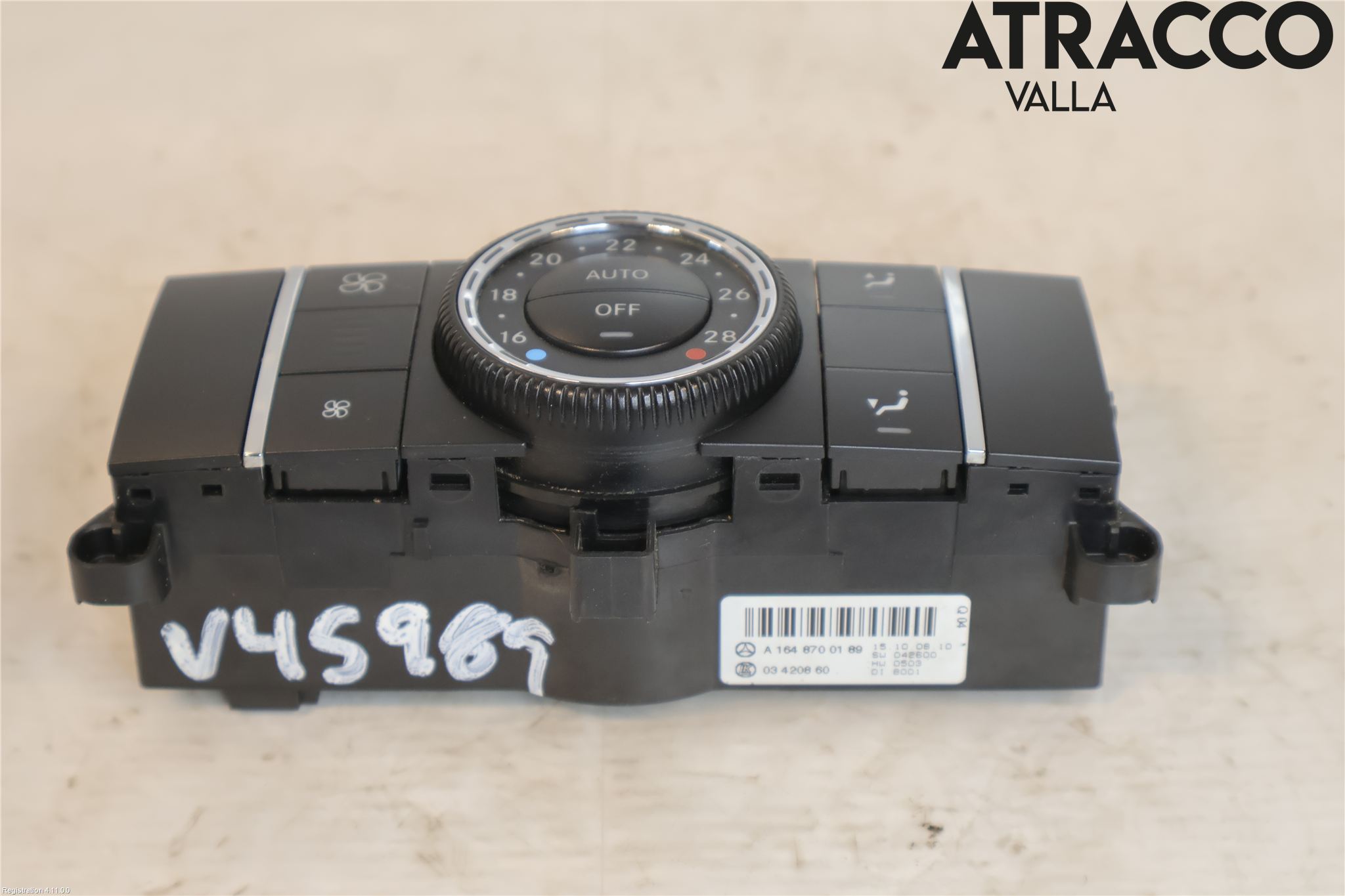 Mercedes-Benz MB R-KLASS (W251) 05-13 Varme Ac Betjening-Display