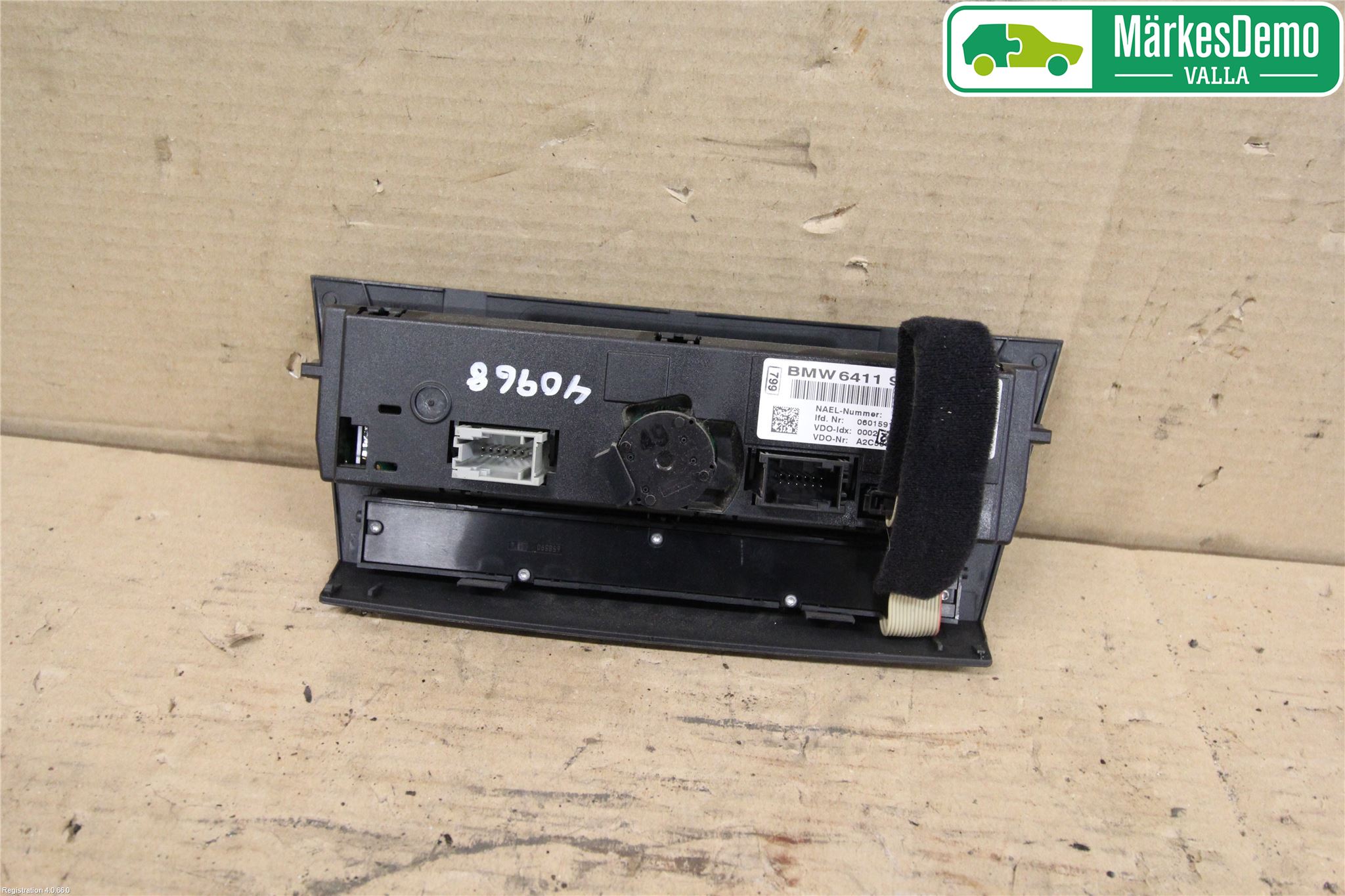BMW 3 E90/91 SED/TOU 05-12 Varme Ac Betjening-Display