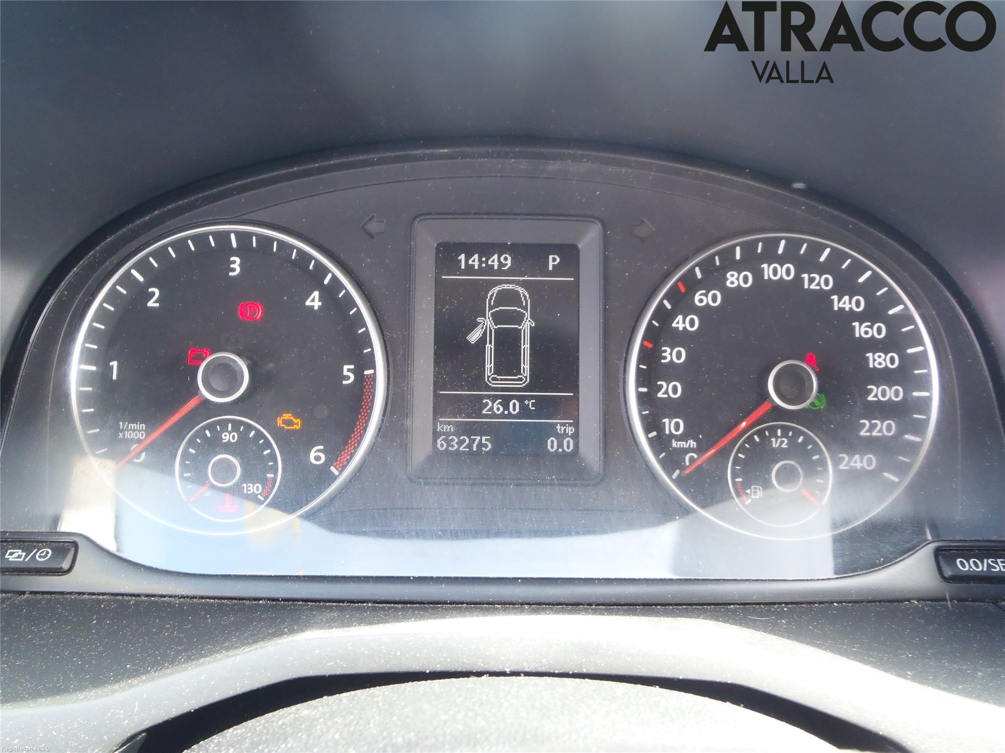 Volkswagen VW CADDY 16-20 Instr Kombinert