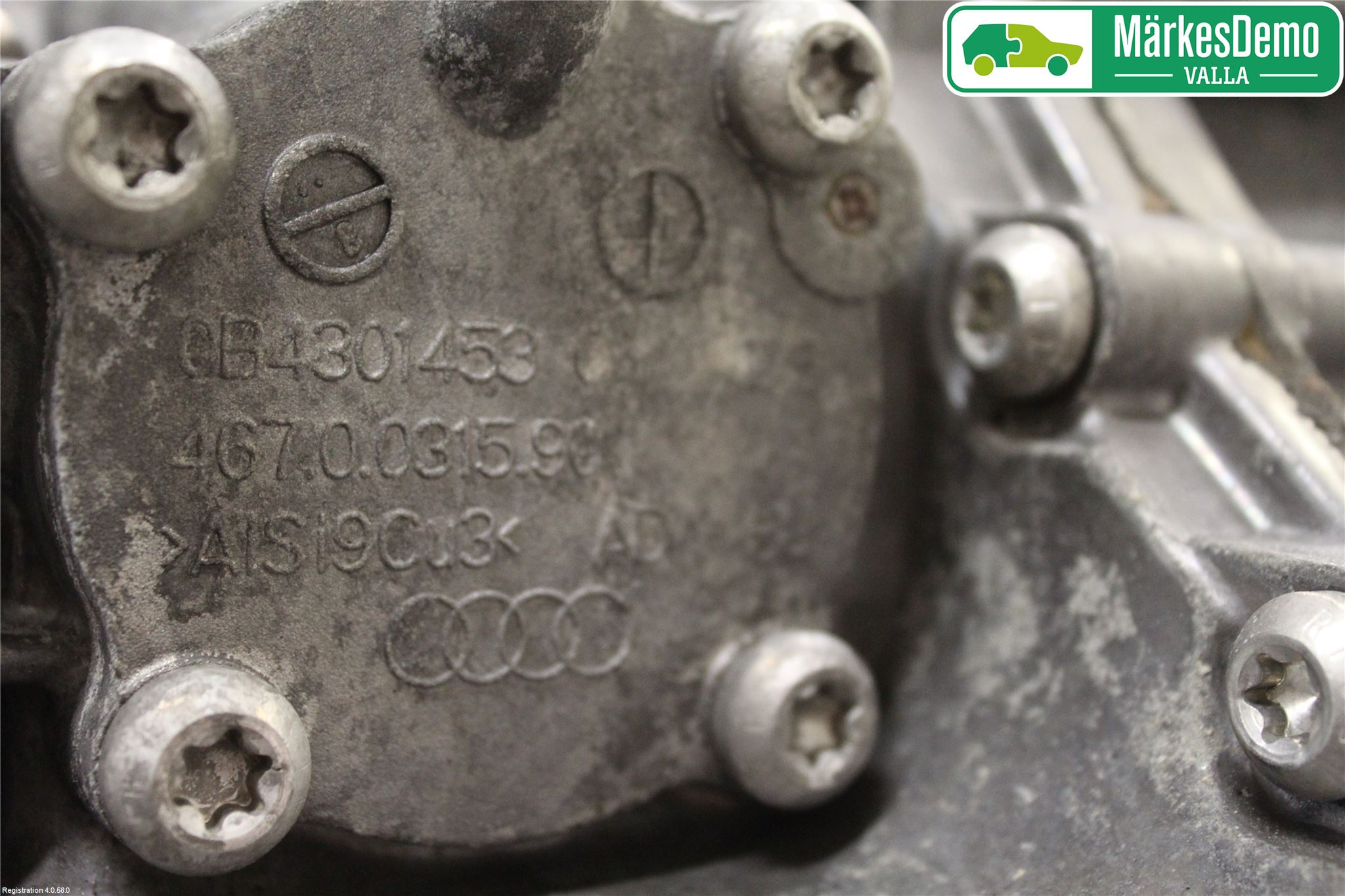 Audi A4/S4 08-11 Gearkasse 6 Trinn