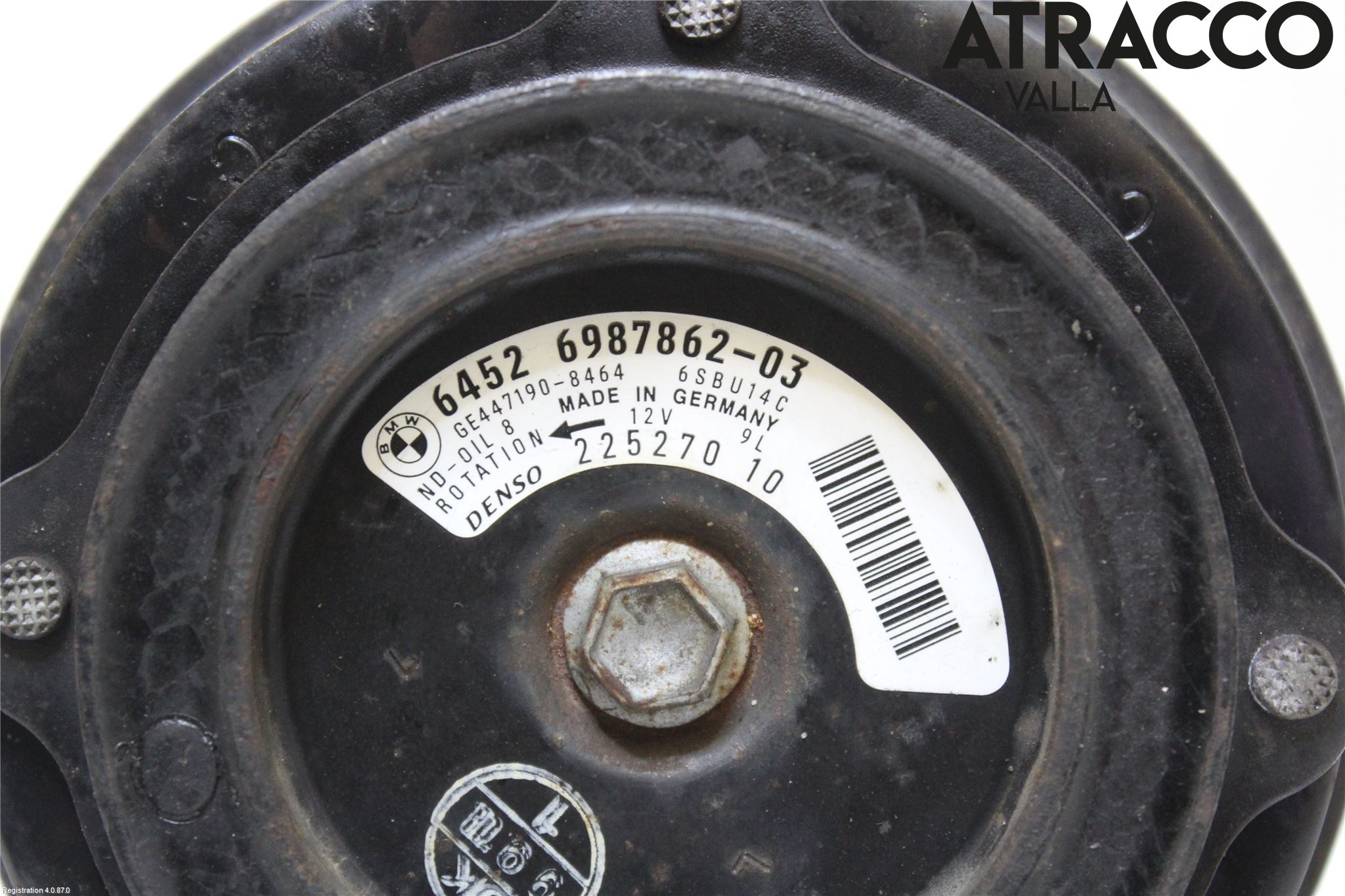 BMW 3 E90/91 SED/TOU 05-12 Varme Ac Kompressor