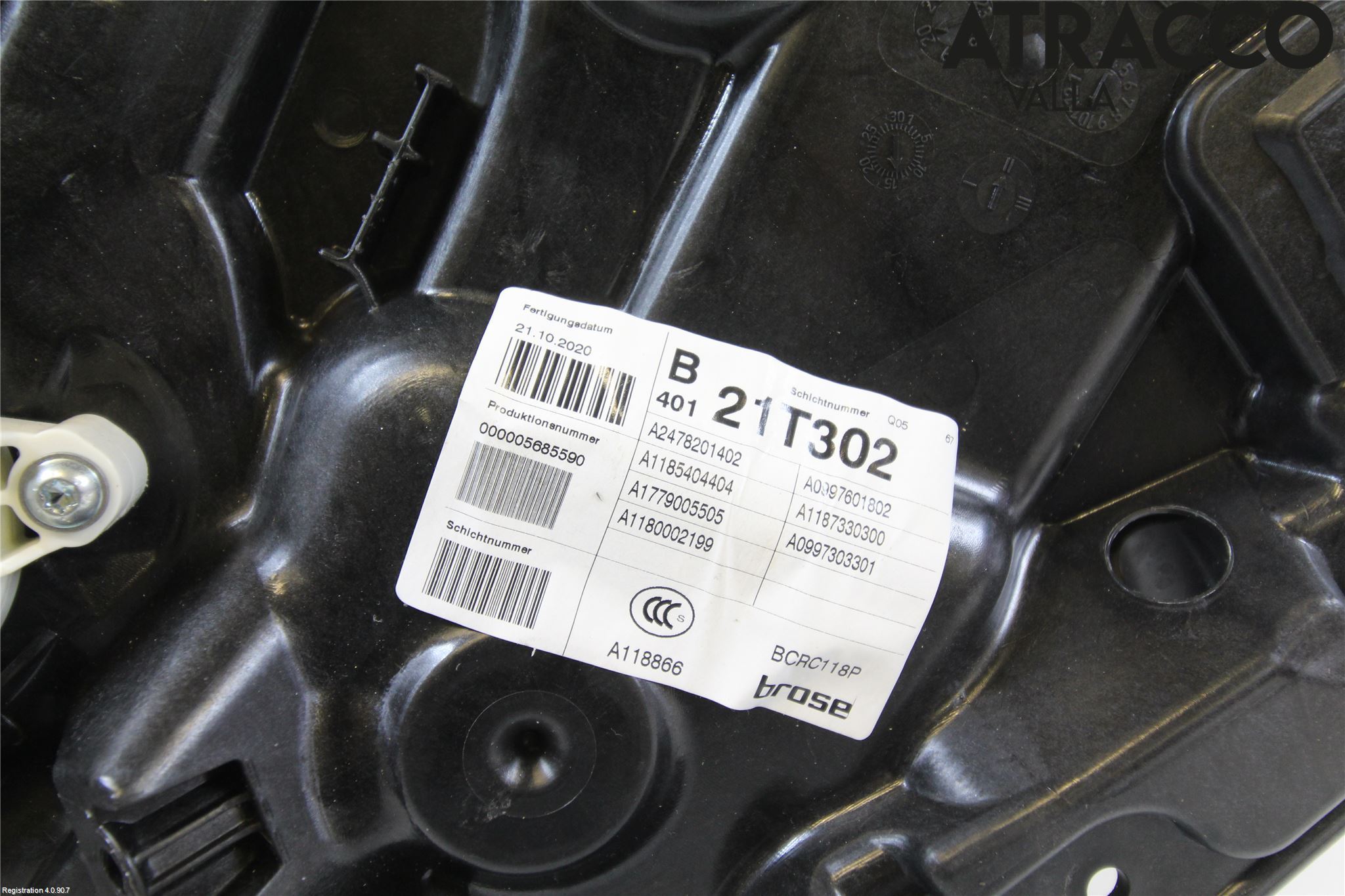Mercedes-Benz MB CLA-KLASS (C118/X118) 19- Vindusheis El Komp
