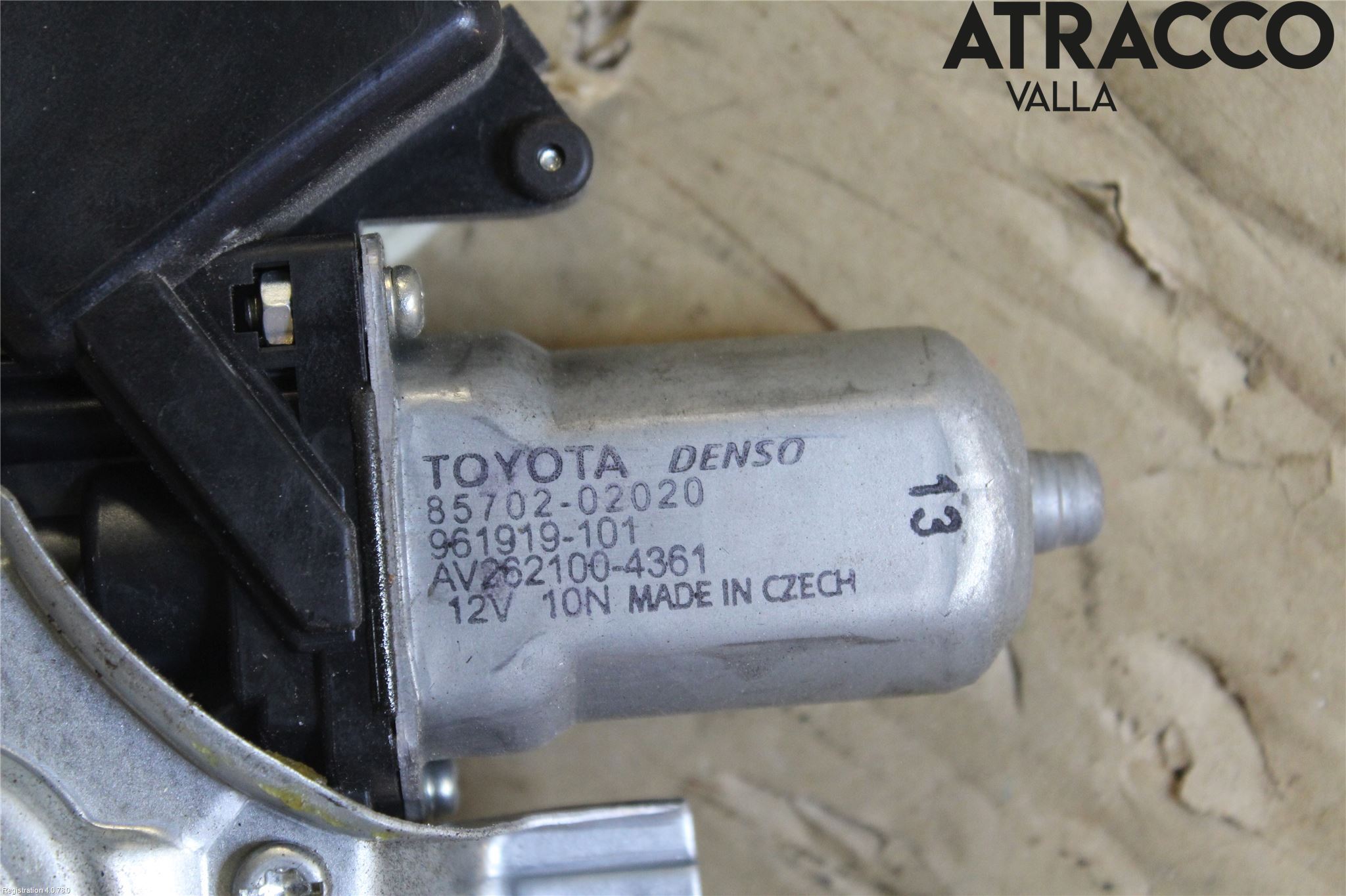 Toyota AURIS 10-12 Vindusheis El Komp
