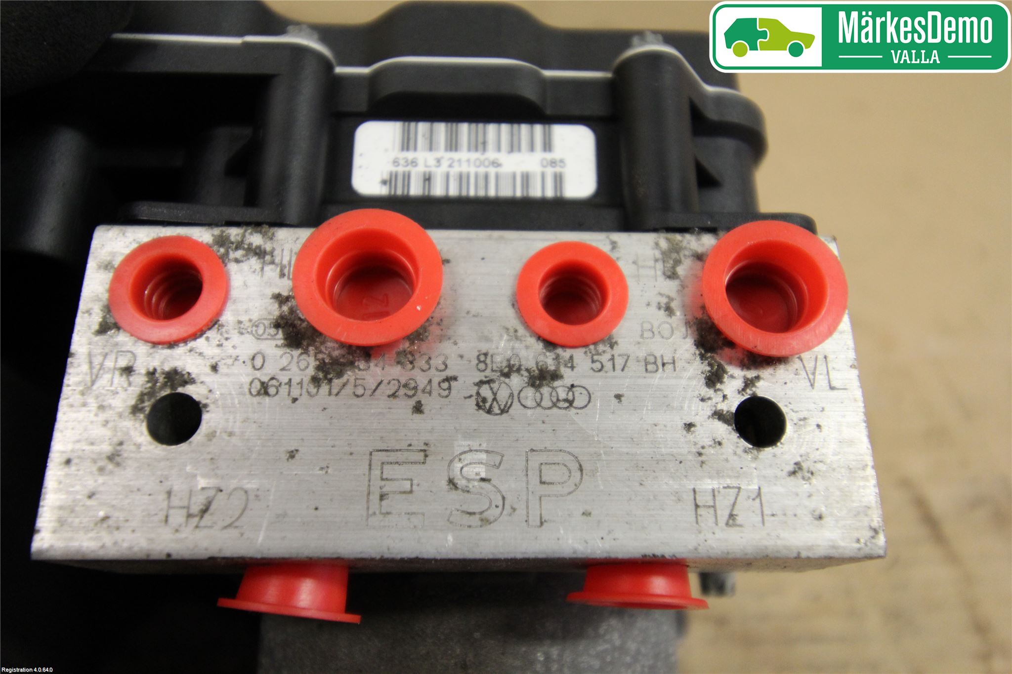 Audi A4/S4 05-07 Abs Hydraulikkaggregat