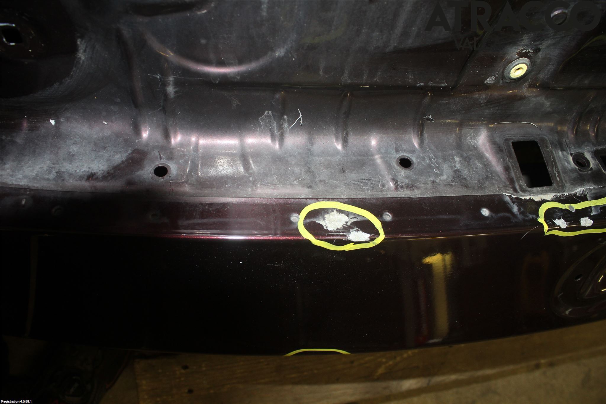 BMW 5 GT F07 09-17 Bakluke Koffertlokk
