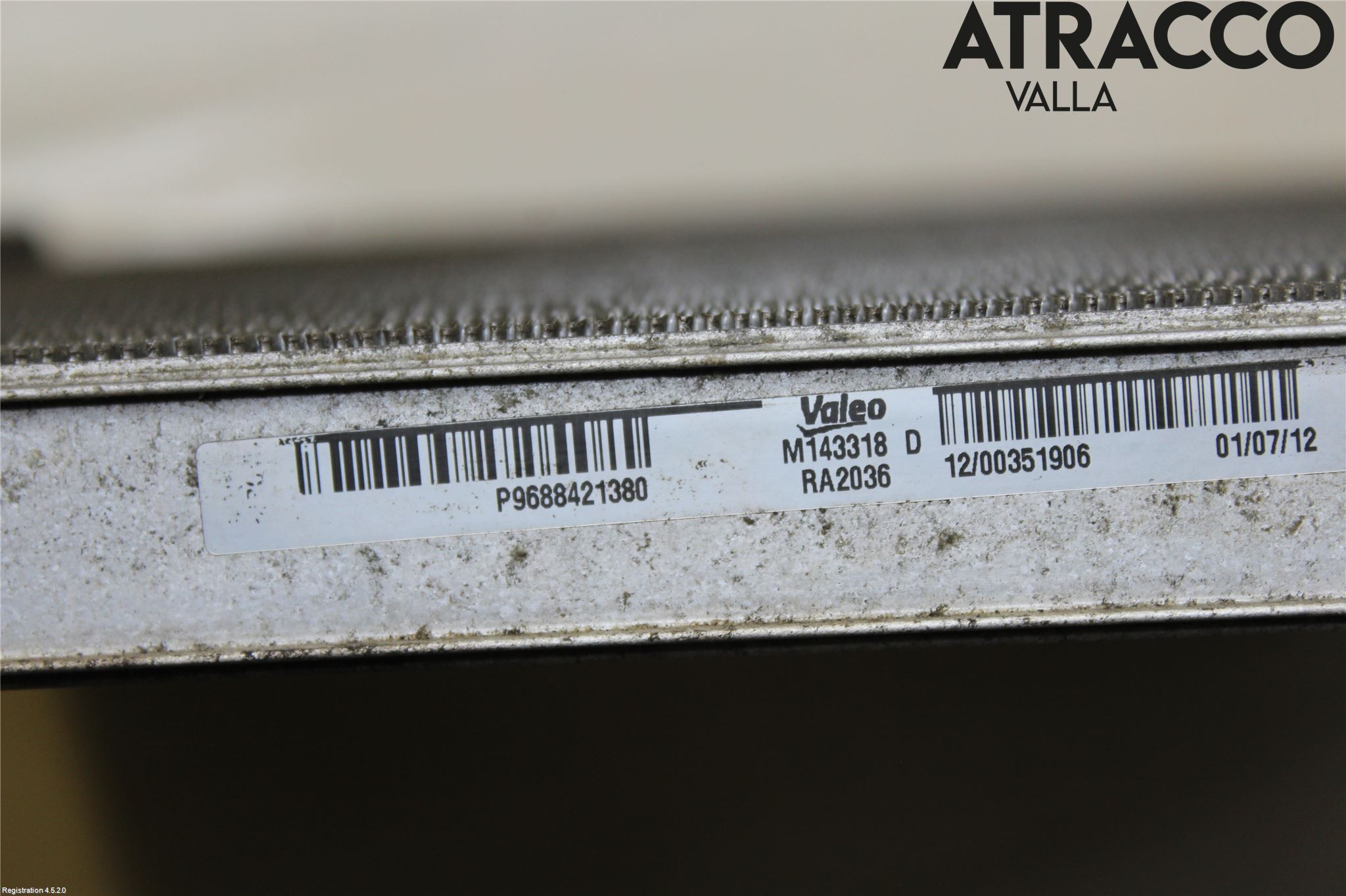 Citroen C5 08-17 Radiator Manuell
