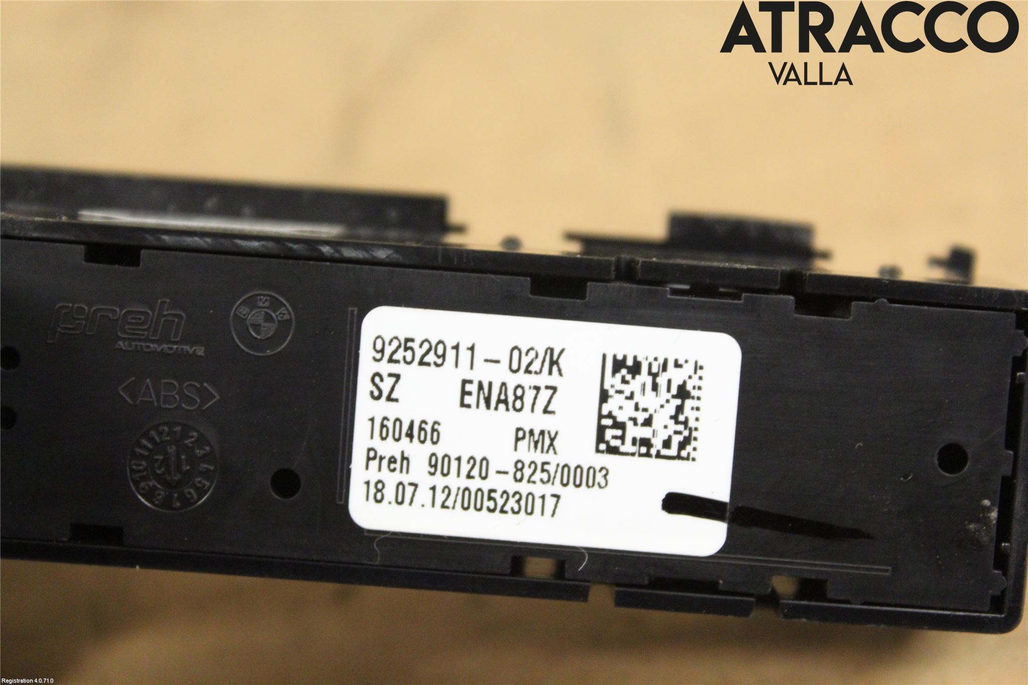 BMW 3 F30/F31/F80 12-19 Bryter Gearkasse