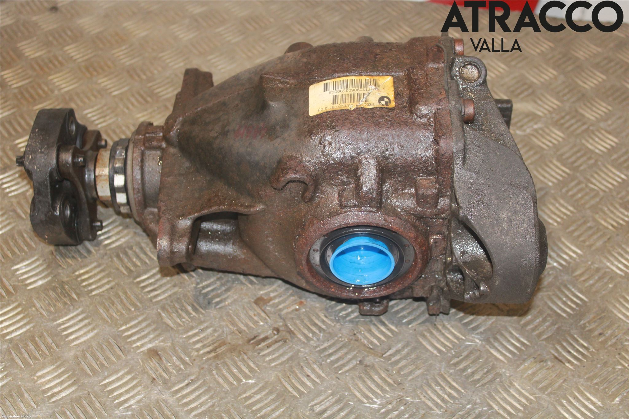 BMW 1 F20/F21 11-19 Bakaksel Kardang Bak -Diff