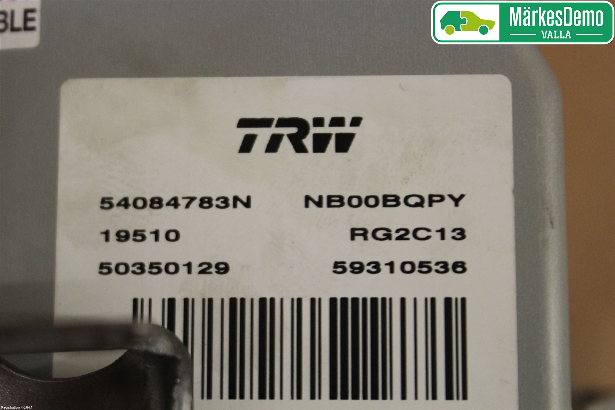 Renault CLIO III  09-12 Rattakselaggregat Justerbart