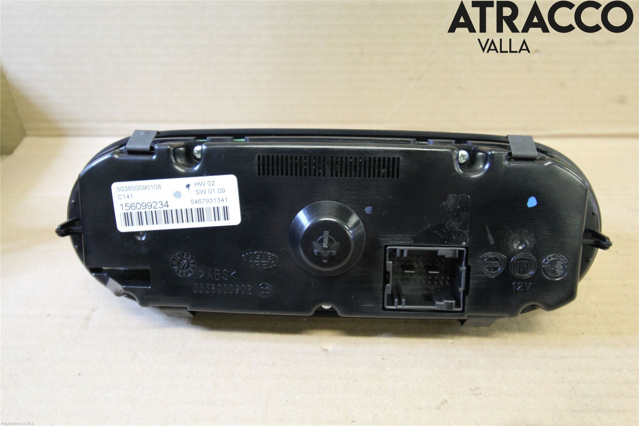 Alfa GIULIETTA Varme Ac Betjening-Display