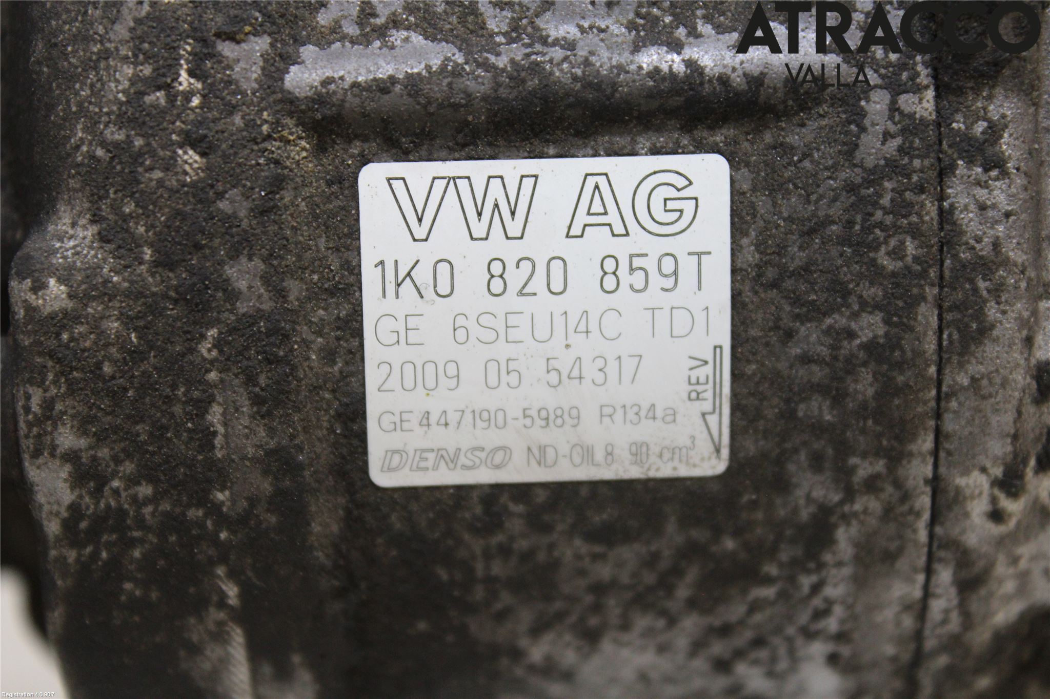 Volkswagen VW PASSAT 05-11 Varme Ac Kompressor